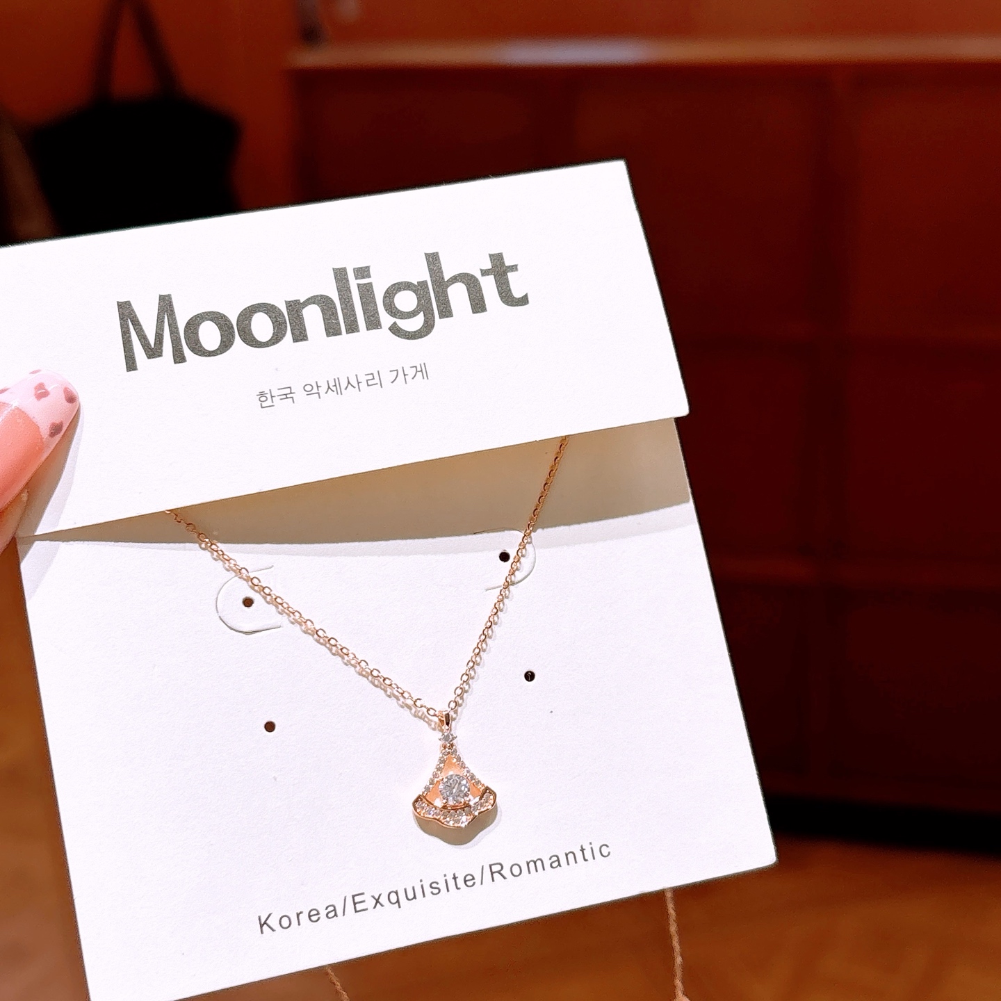 S925 Sterling Silver Necklace Fashion Housewarming Silver