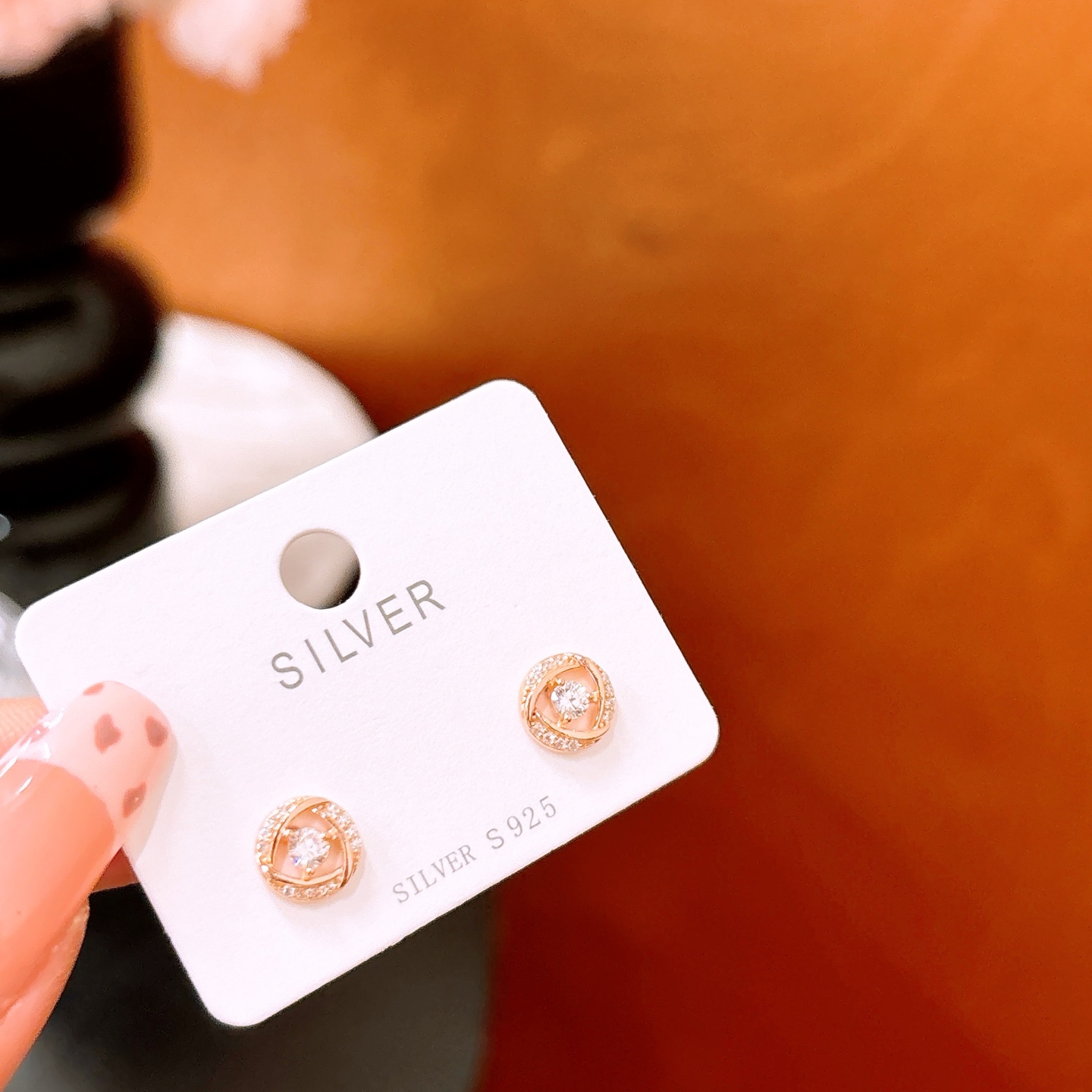 Fine Silver Earrings Precision New Year Silver