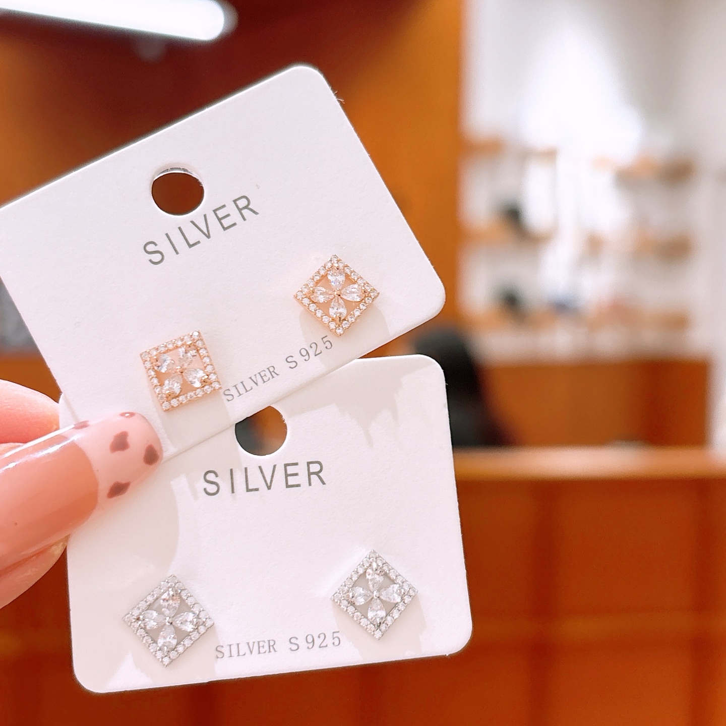 High Polish Silver Earrings Elegant Date Night Silver