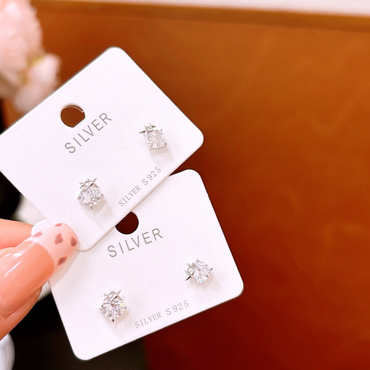 Fine Silver Earrings Unique Graduation Gold