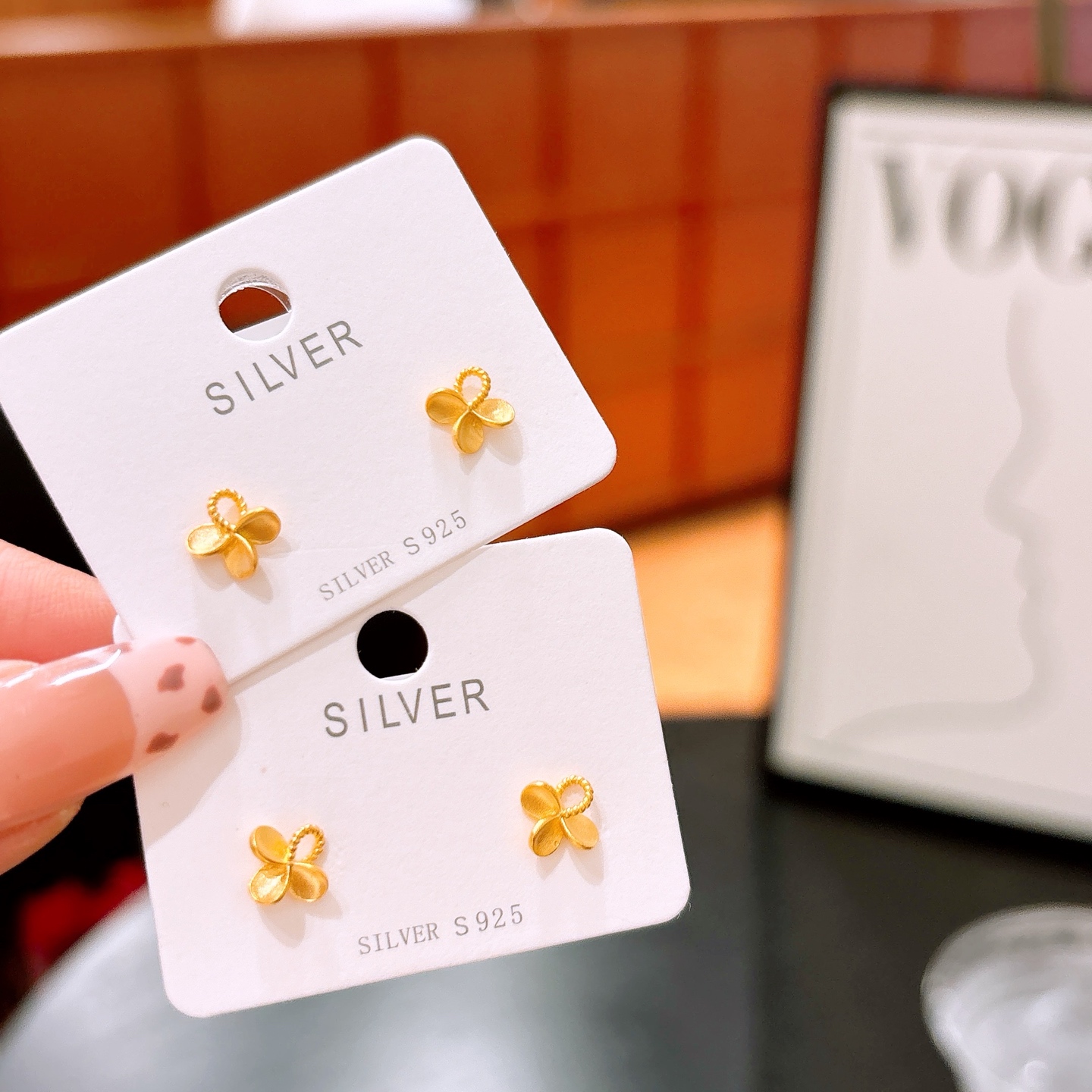 Low Allergy Silver Earrings Ins Style Date Night Silver