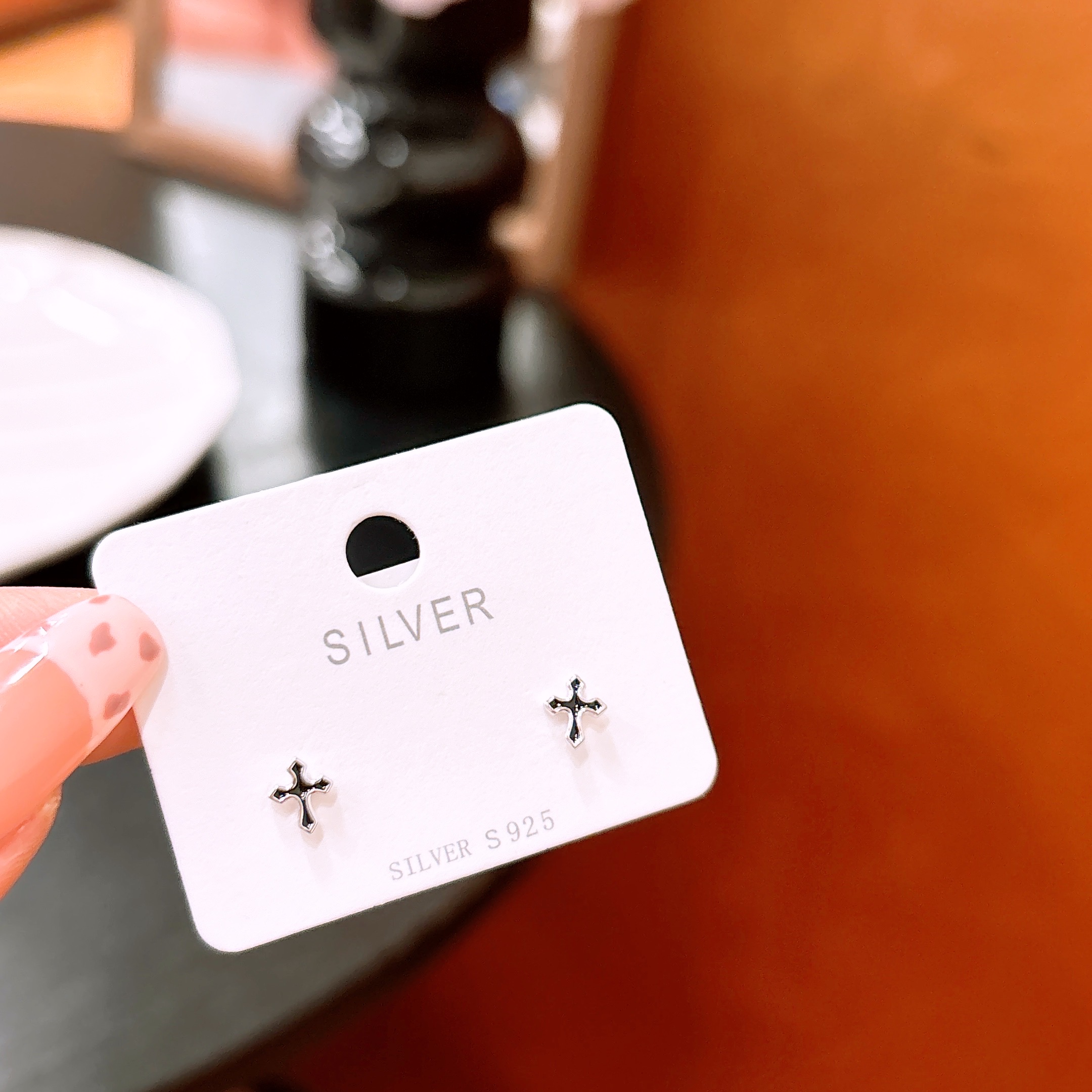 Hypoallergenic Silver Earrings Elegant Date Night Silver