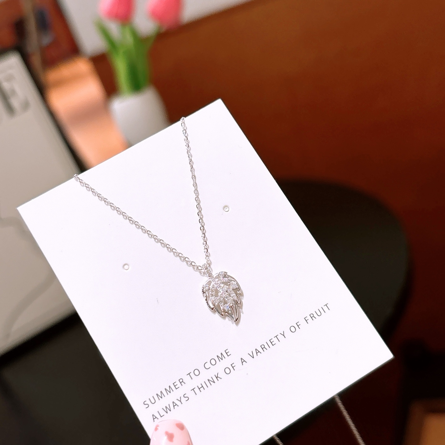 Hypoallergenic Silver Necklace Soft New Year Gold