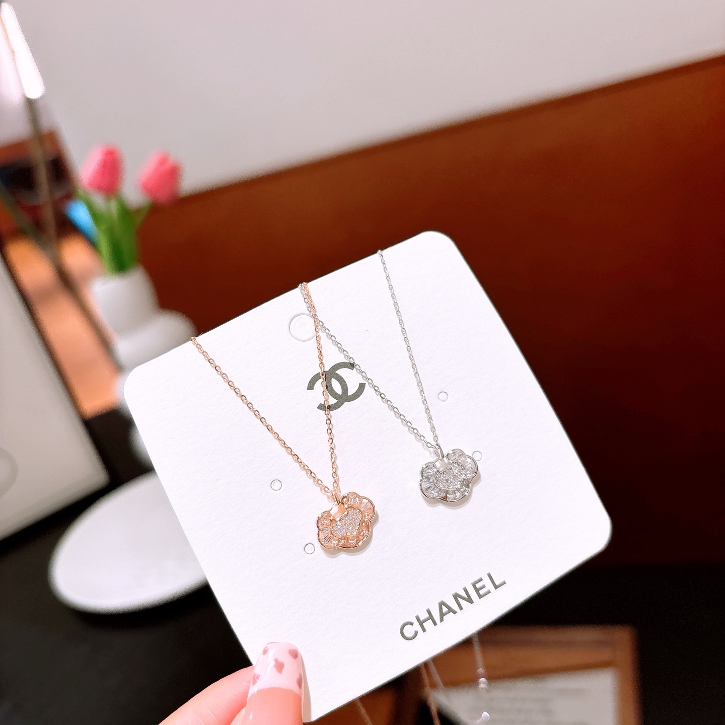 Solid Silver Necklace Ethereal Party Silver