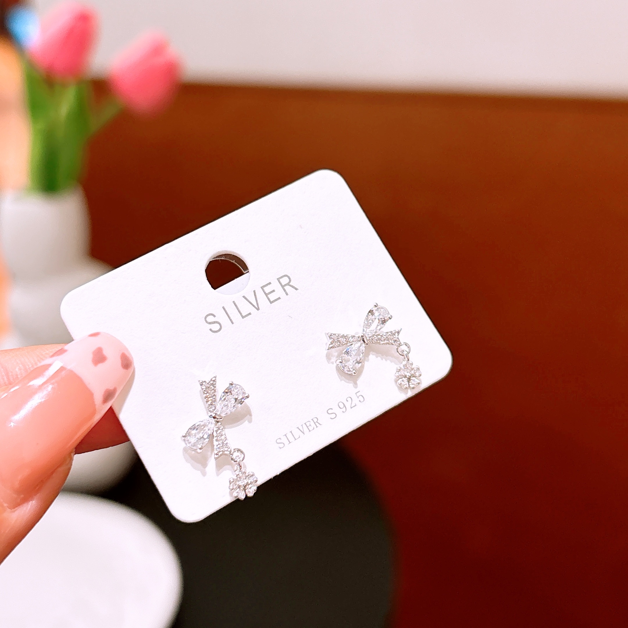 Hypoallergenic Silver Earrings Pure Everyday Wear Silver