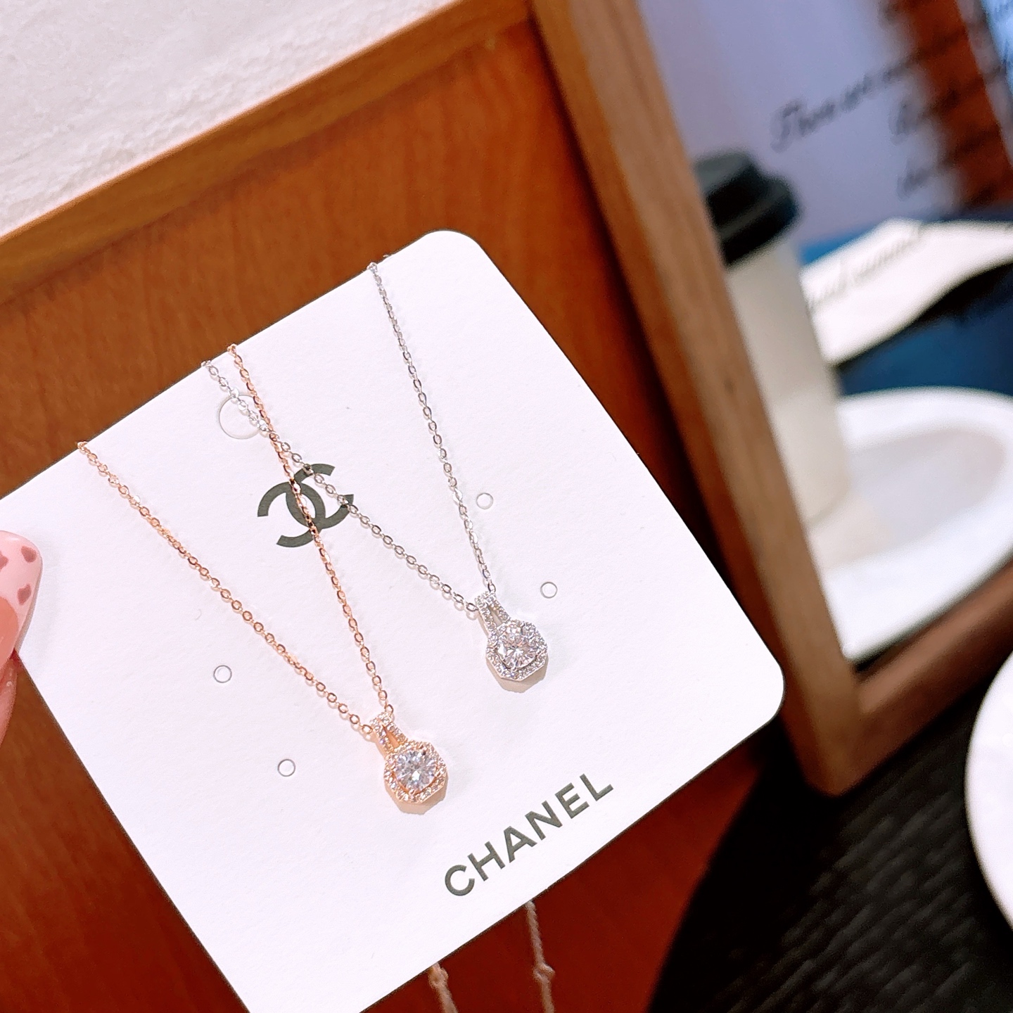 Solid Silver Necklace Playful Mother's Day Gold