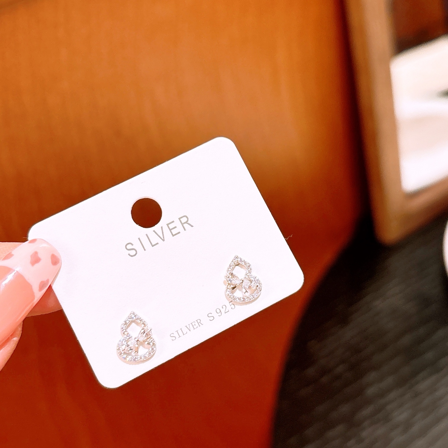 High Polish Silver Earrings Minimalist Teacher's Day Silver