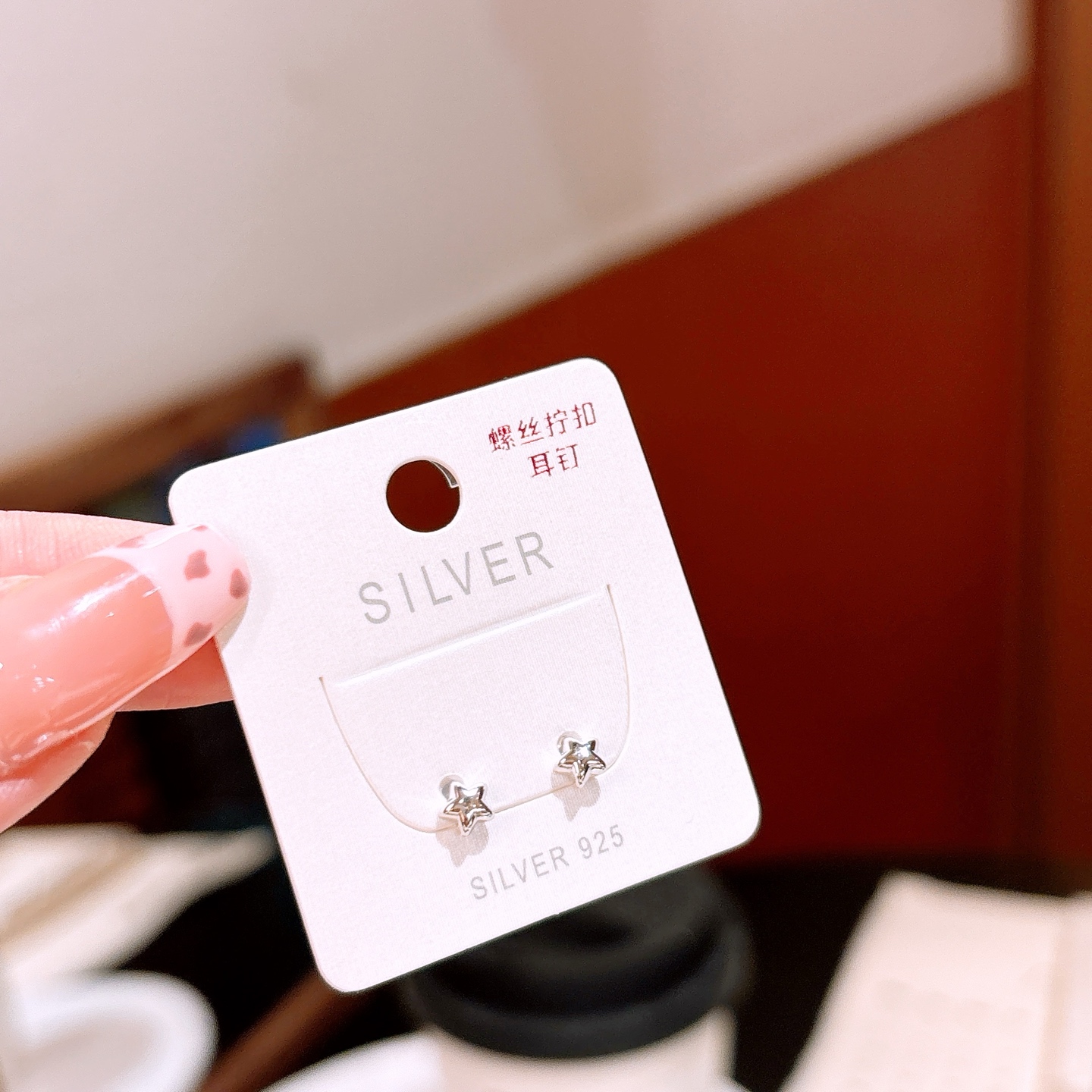 925 Silver Screw-back Studs Minimalist Everyday Wear Silver