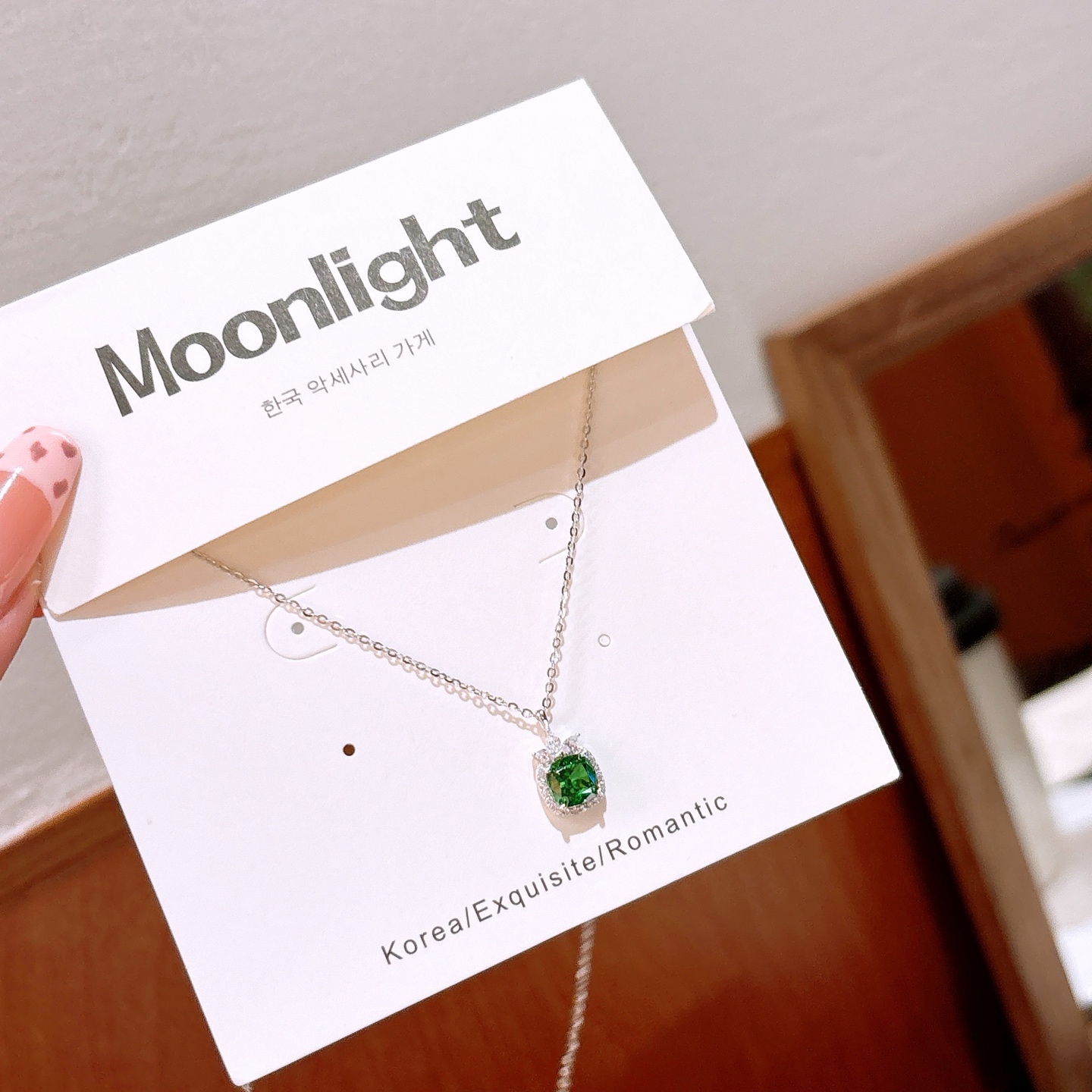 S925 Sterling Silver High Carbon Diamond Necklace Romantic Banquet