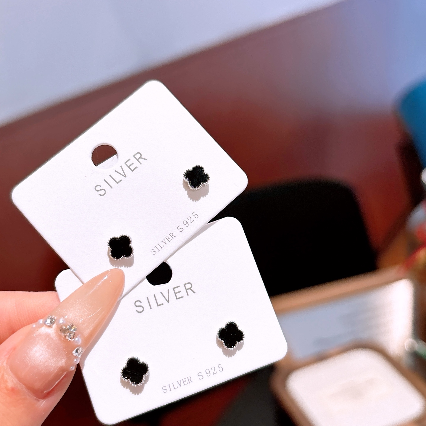 Fine Silver Earrings Premium Engagement Silver