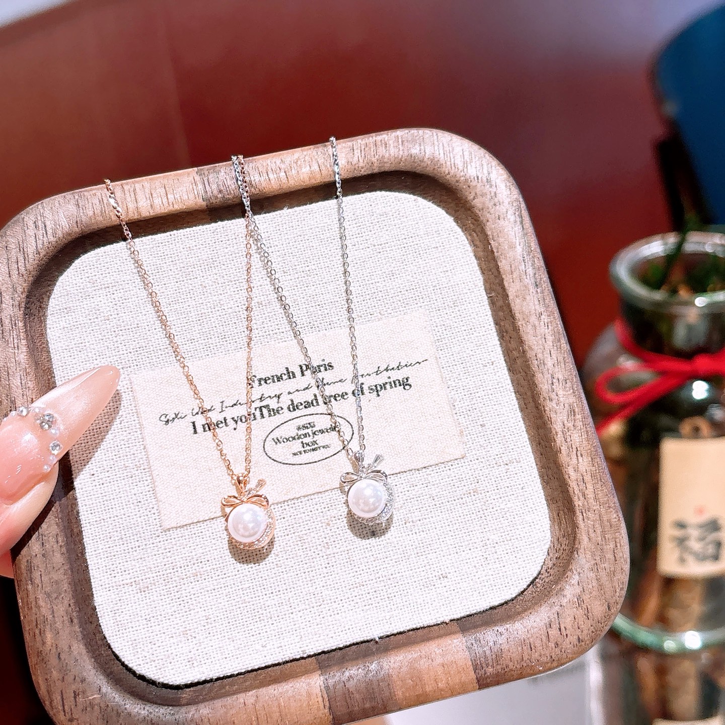 S925 Sterling Silver Necklace Vintage Birthday Silver