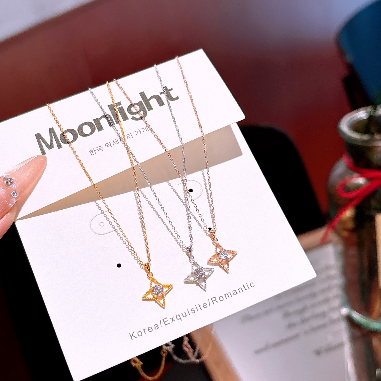 S925 Sterling Silver Necklace Soft Self-love Gold