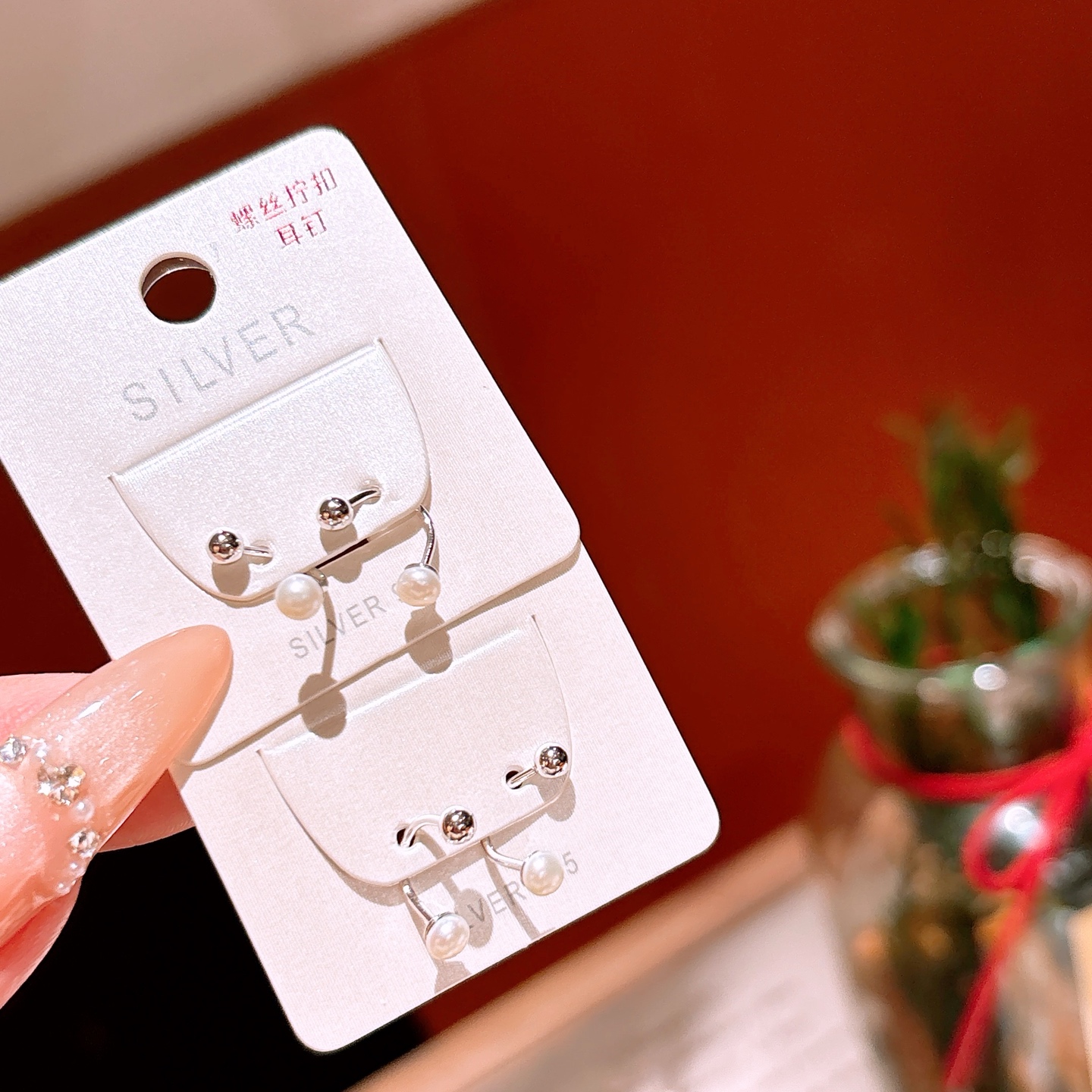 925 Silver Screw-back Studs Lively Everyday Wear Gold