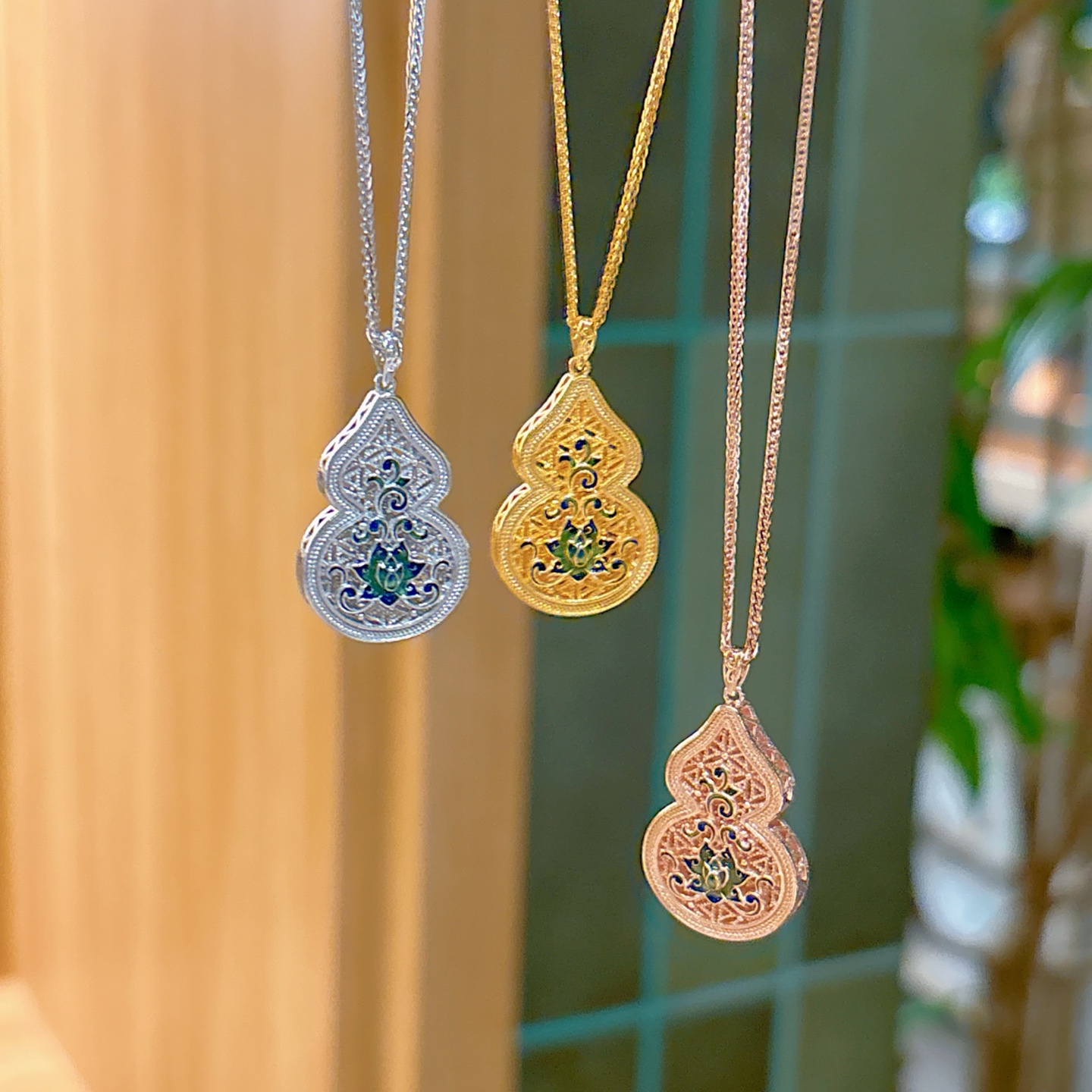 Hochglanzpoliertes Silber Kette Zart Valentinstag Gold