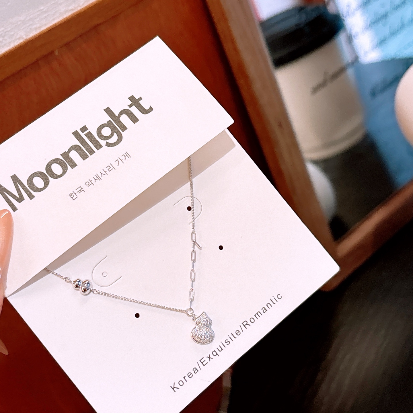 925 Silver Necklace Forest New Year Silver