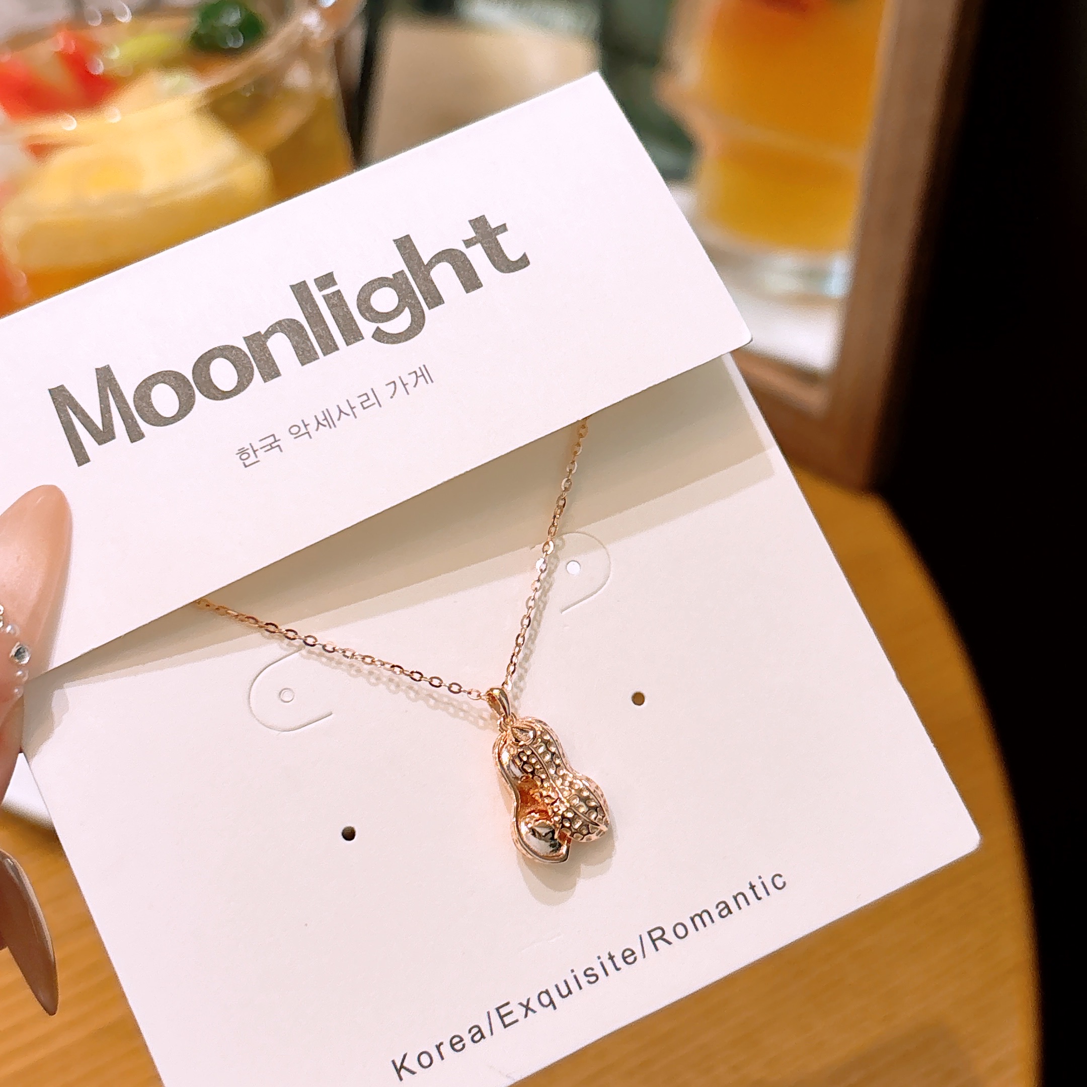 Hypoallergenic Silver Necklace Light Luxury Teacher's Day Silver