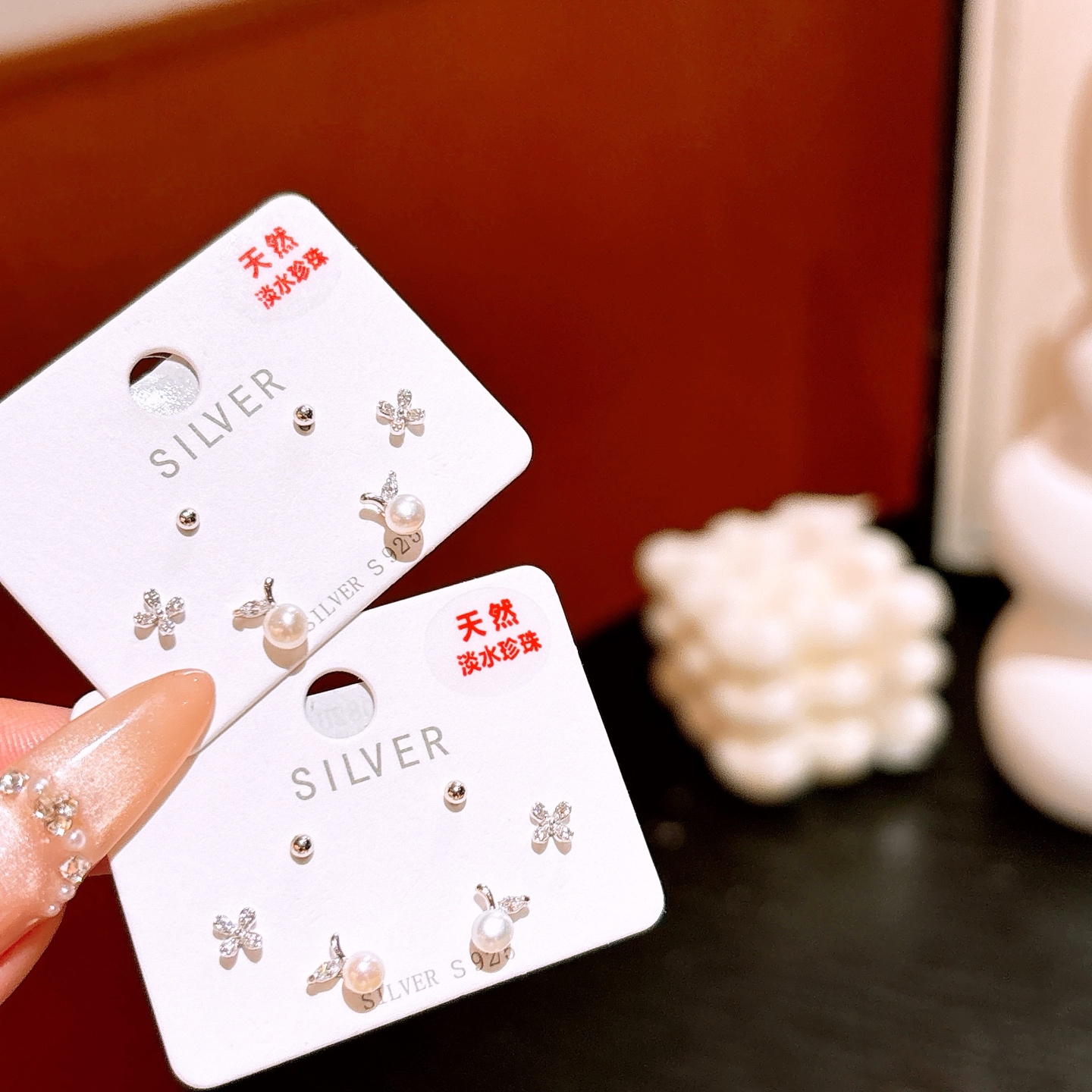 High Polish Silver Earrings Girly Self-love Silver