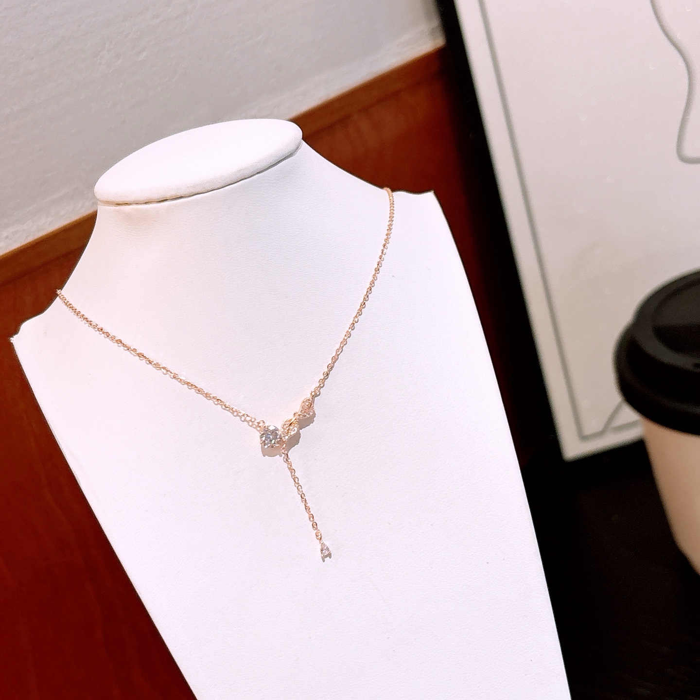 High Polish Silver Necklace Ins Style Birthday Silver