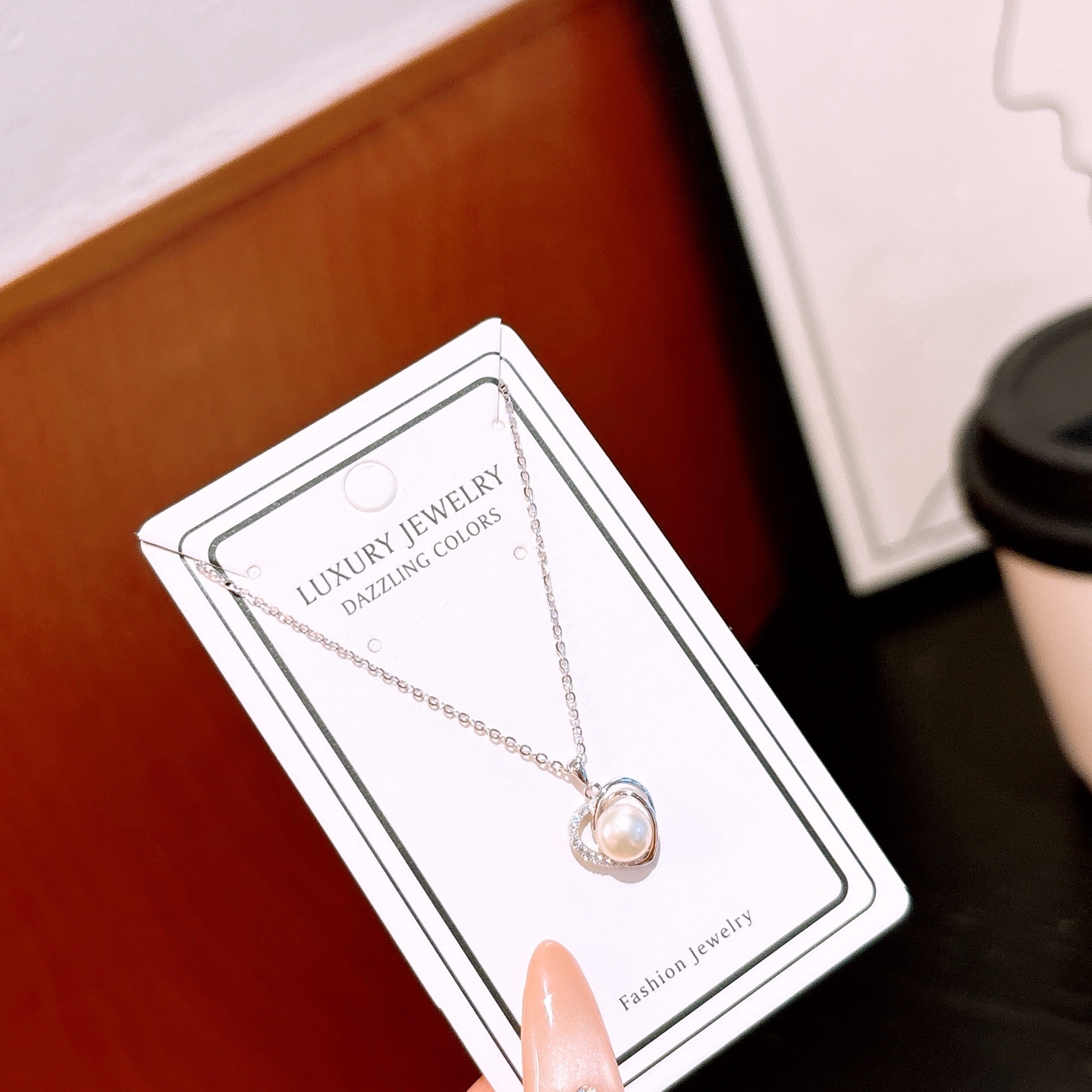 Low Allergy Silver Necklace Ultra Minimal Graduation Gold