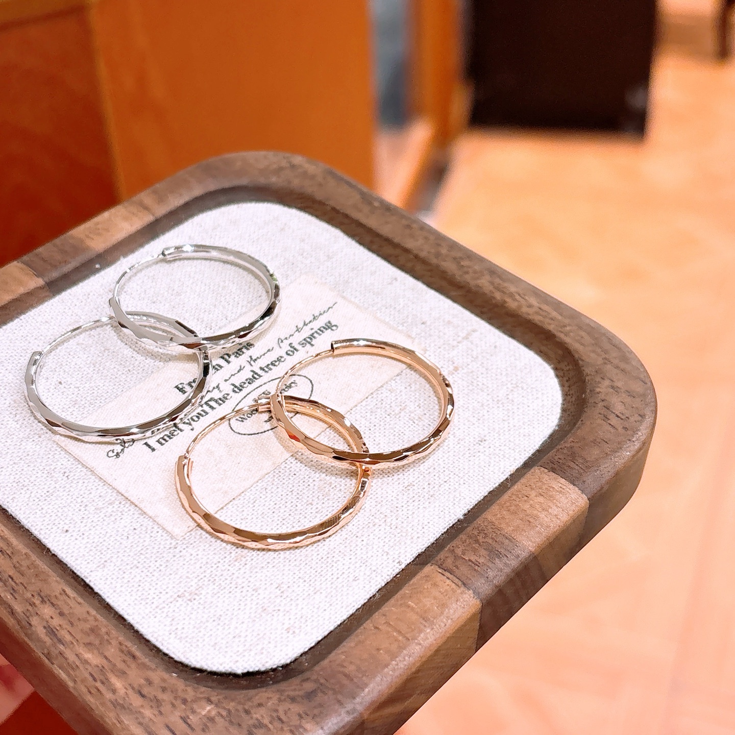 925 Silver Hoop Earrings Girly Wedding Registration Silver