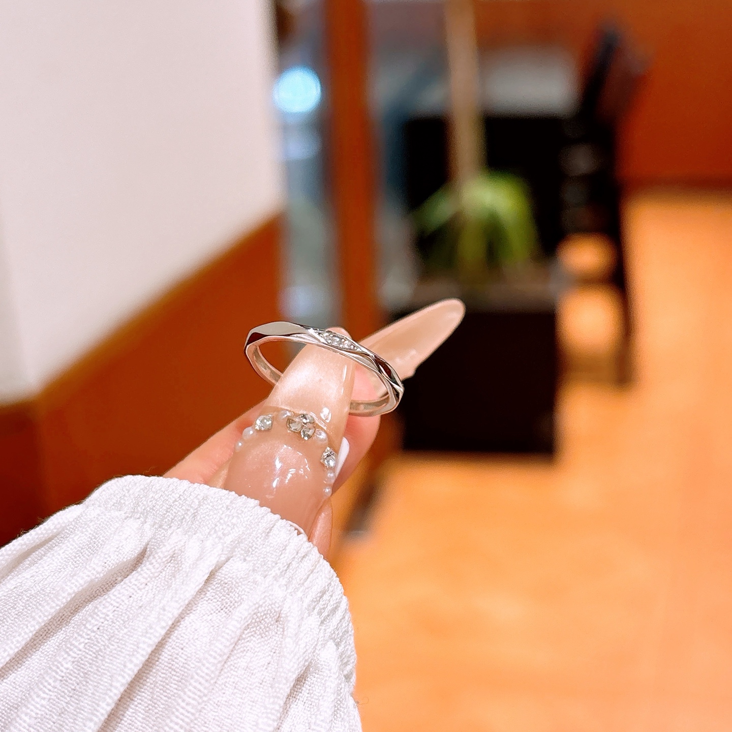 ガーリー925シルバーリングシルバー ギフト