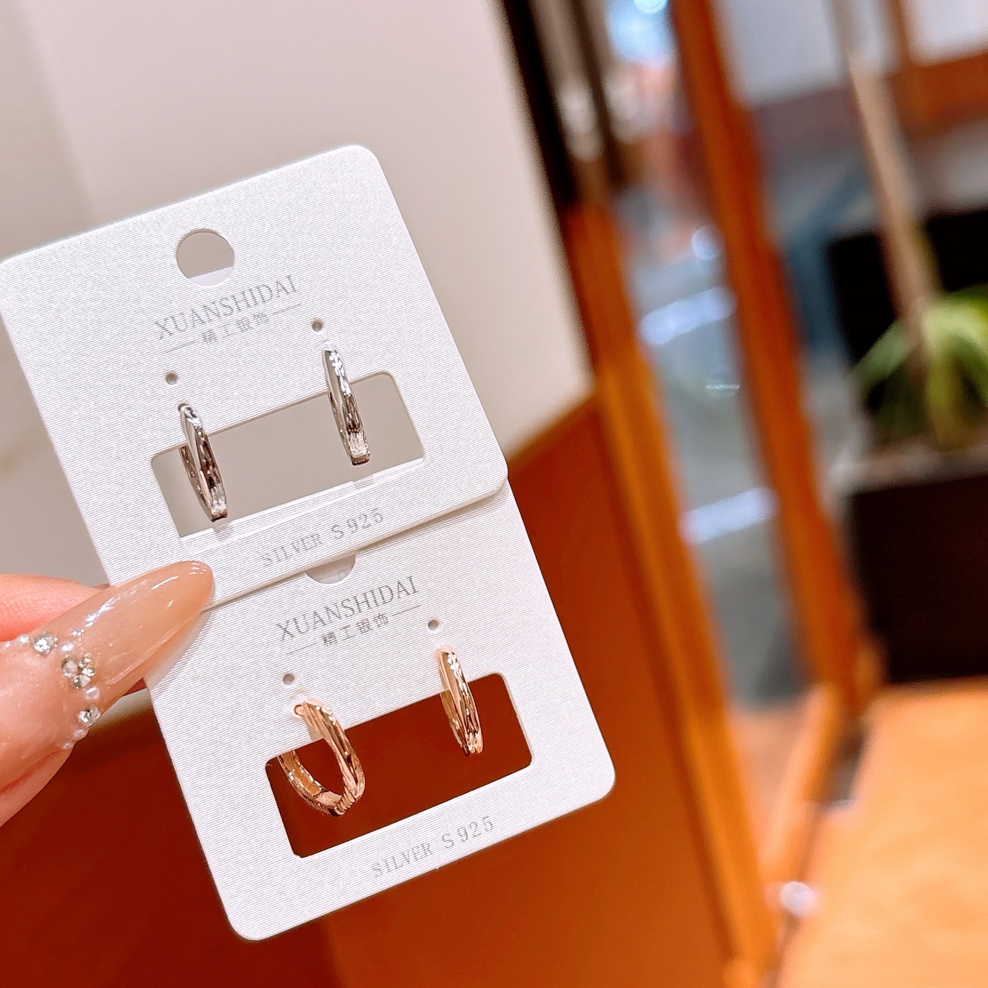 High Polish Silver Ear Cuffs Playful Date Night Gold