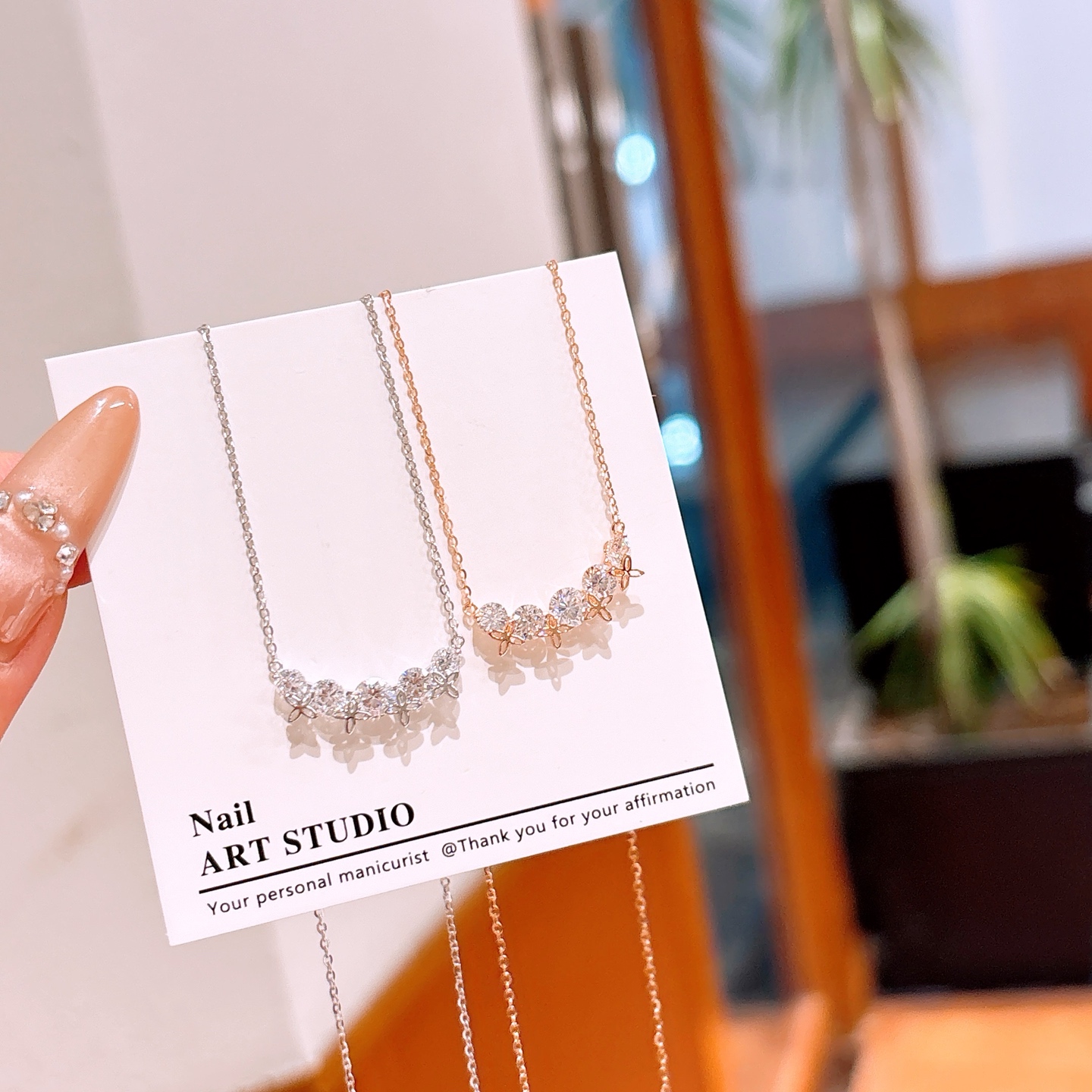 Low Allergy Silver Necklace Intellectual Spring Festival Gold