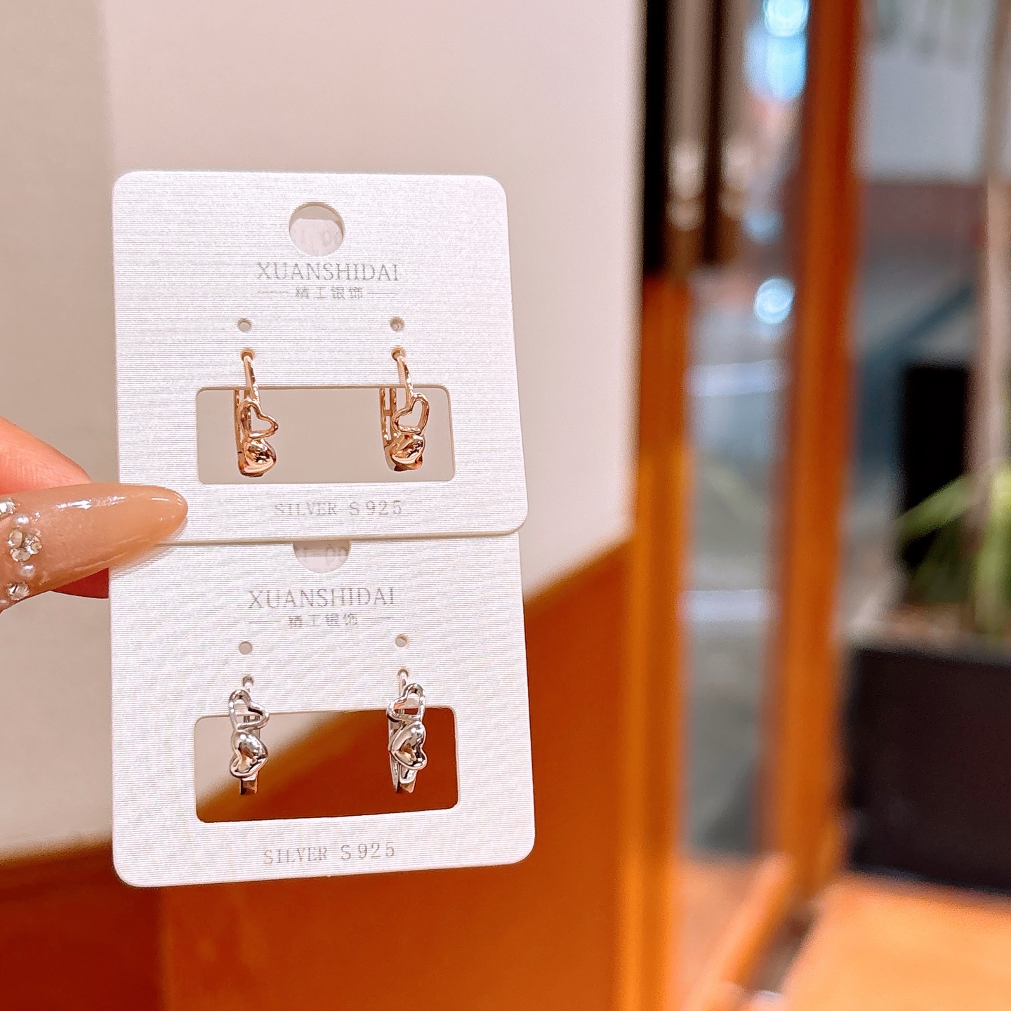 Low Allergy Silver Ear Cuffs Lively Date Night Silver