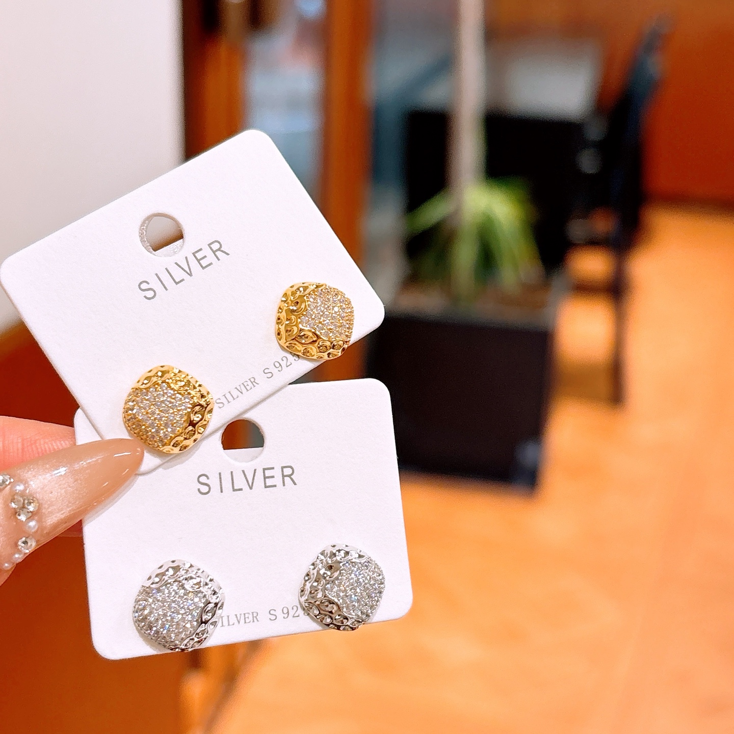 Solid Silver Earrings Fresh Date Night Silver