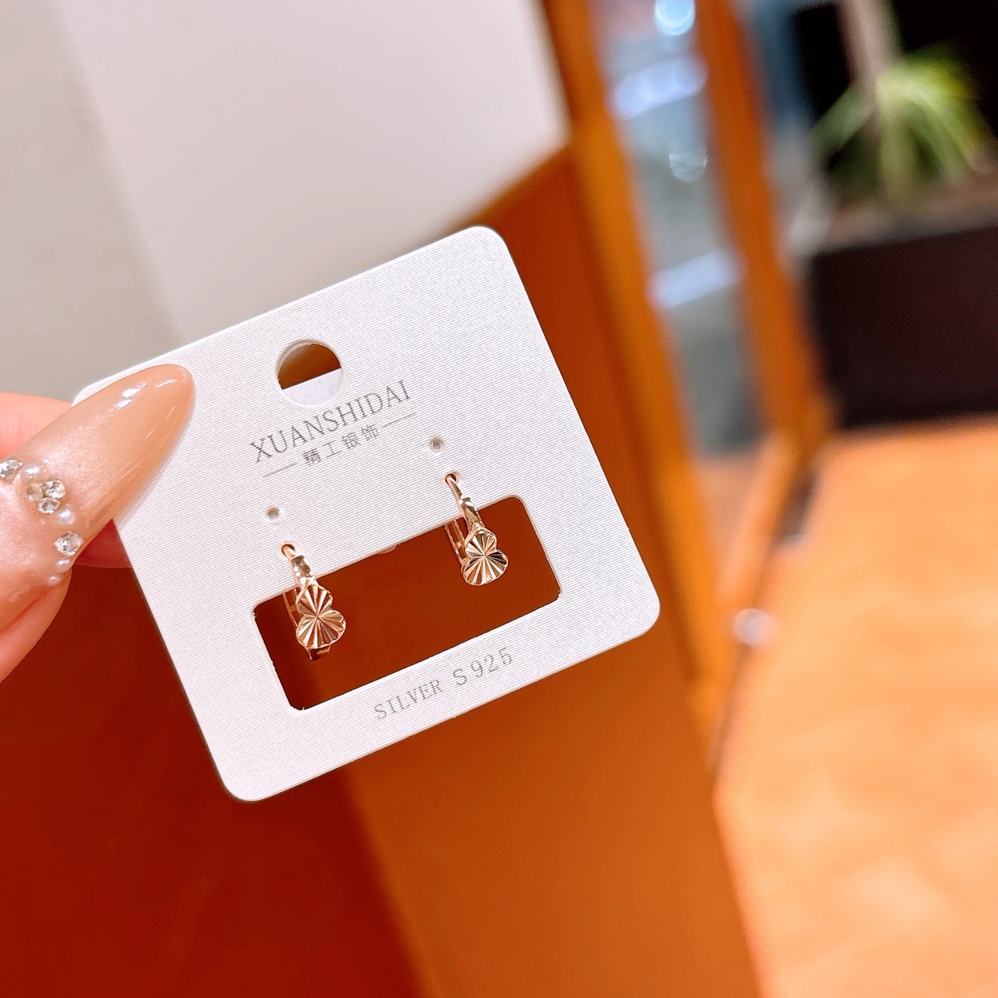 Nickel Free Silver Ear Cuffs Korean Style Bestie Gift Silver