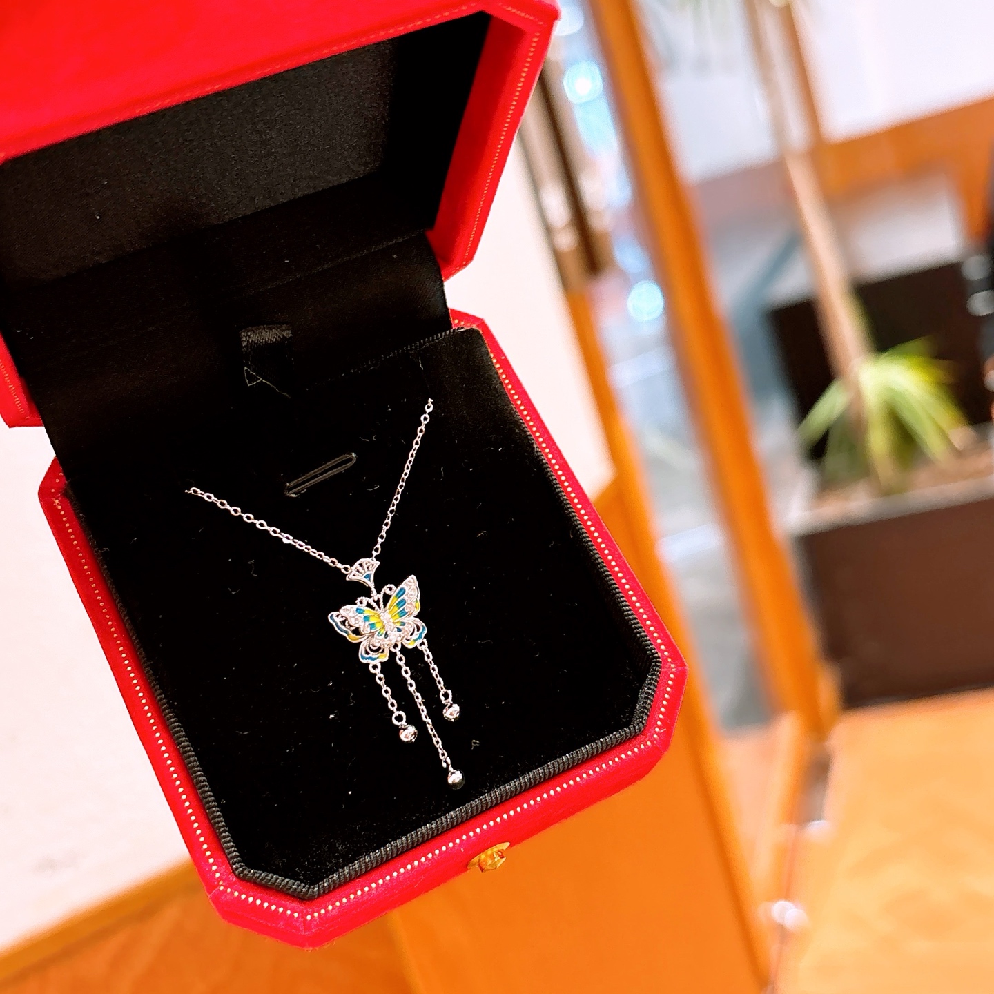 Nickel Free Silver Necklace Sweet Workplace Silver