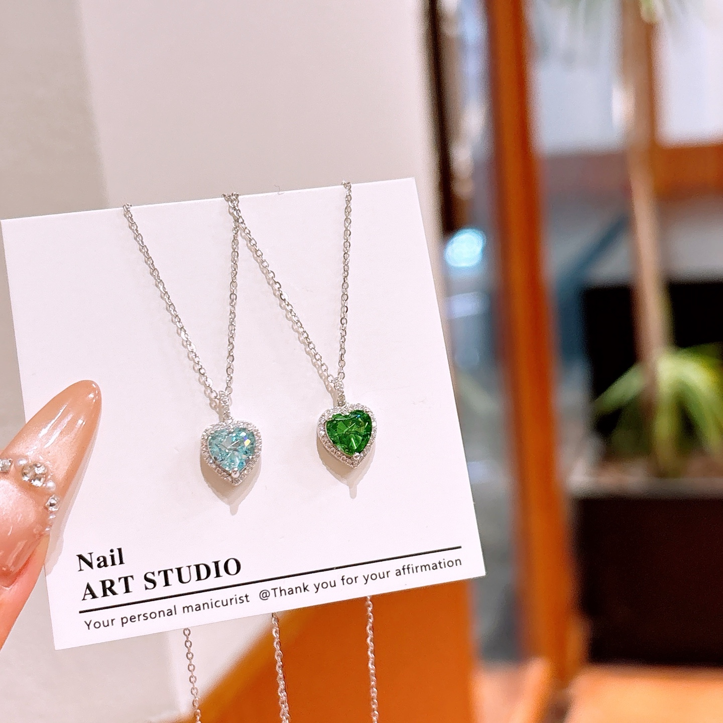 S925 Sterling Silver High Carbon Diamond Necklace Light Luxury Banquet