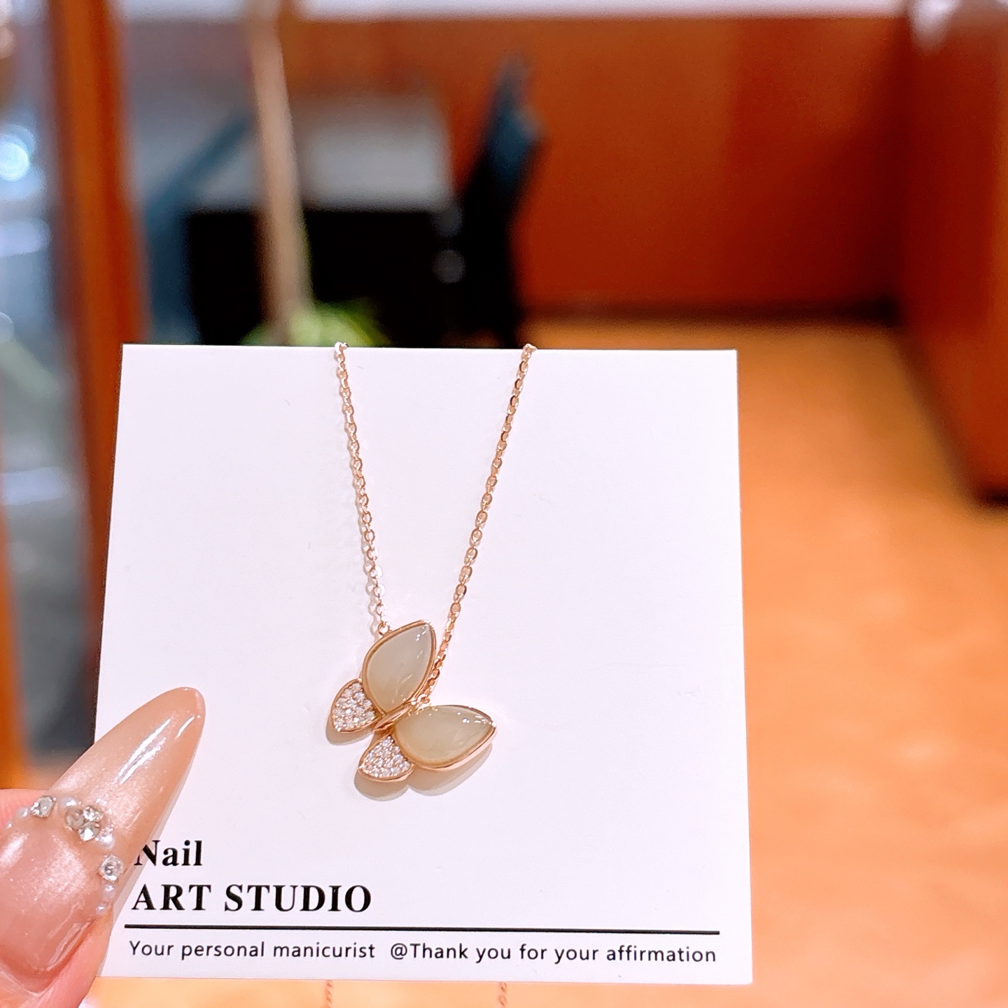 Fine Silver Hetian Jade Necklace Minimalist Annual Party Gold