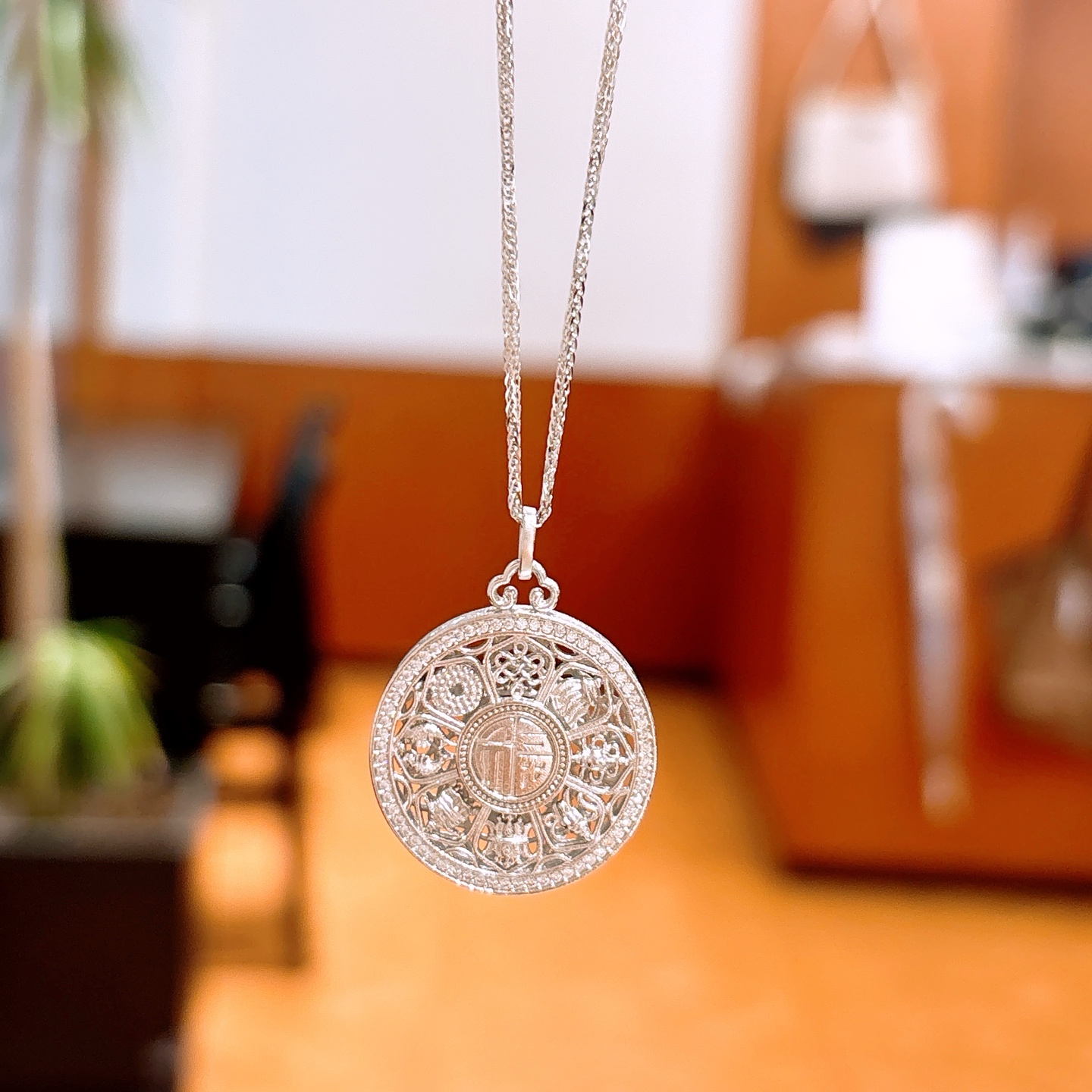 Nickel Free Silver Necklace French Teacher's Day Gold