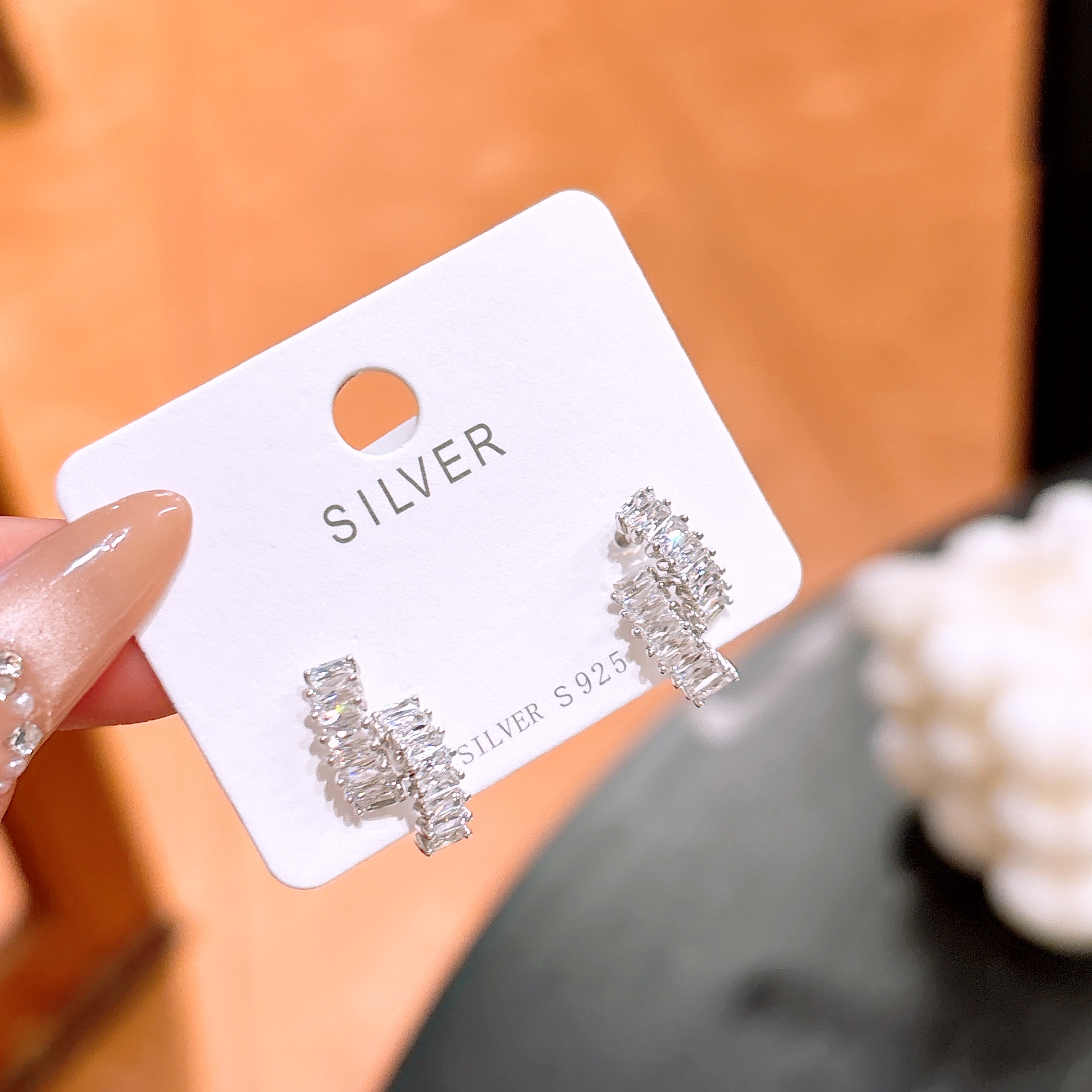 Nickel Free Silver Earrings Pure Banquet Silver