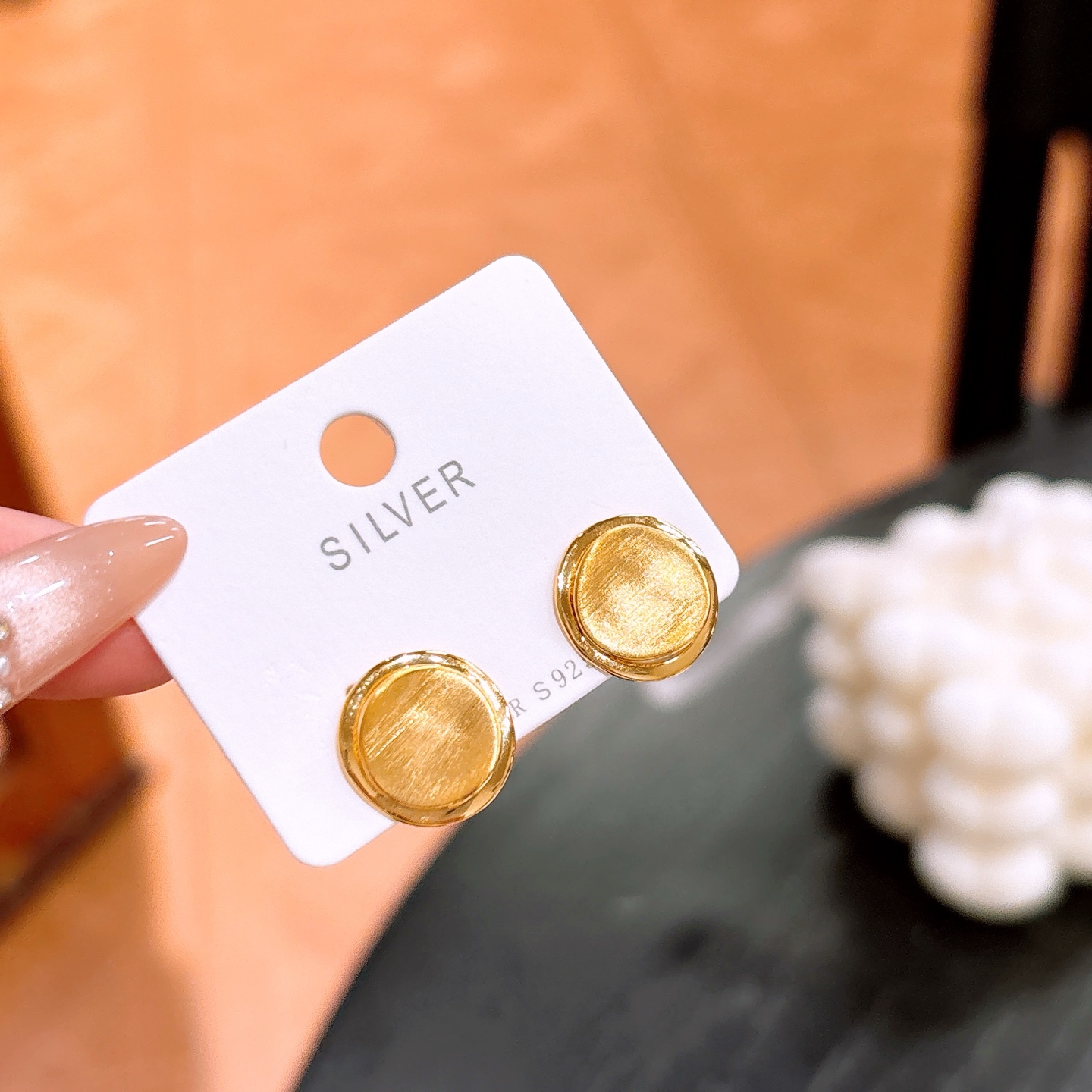 Nickel Free Silver Earrings Sweet Bestie Gift Silver