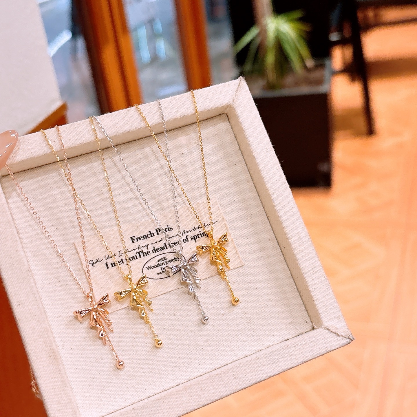 Low Allergy Silver Necklace Intellectual Self-love Silver