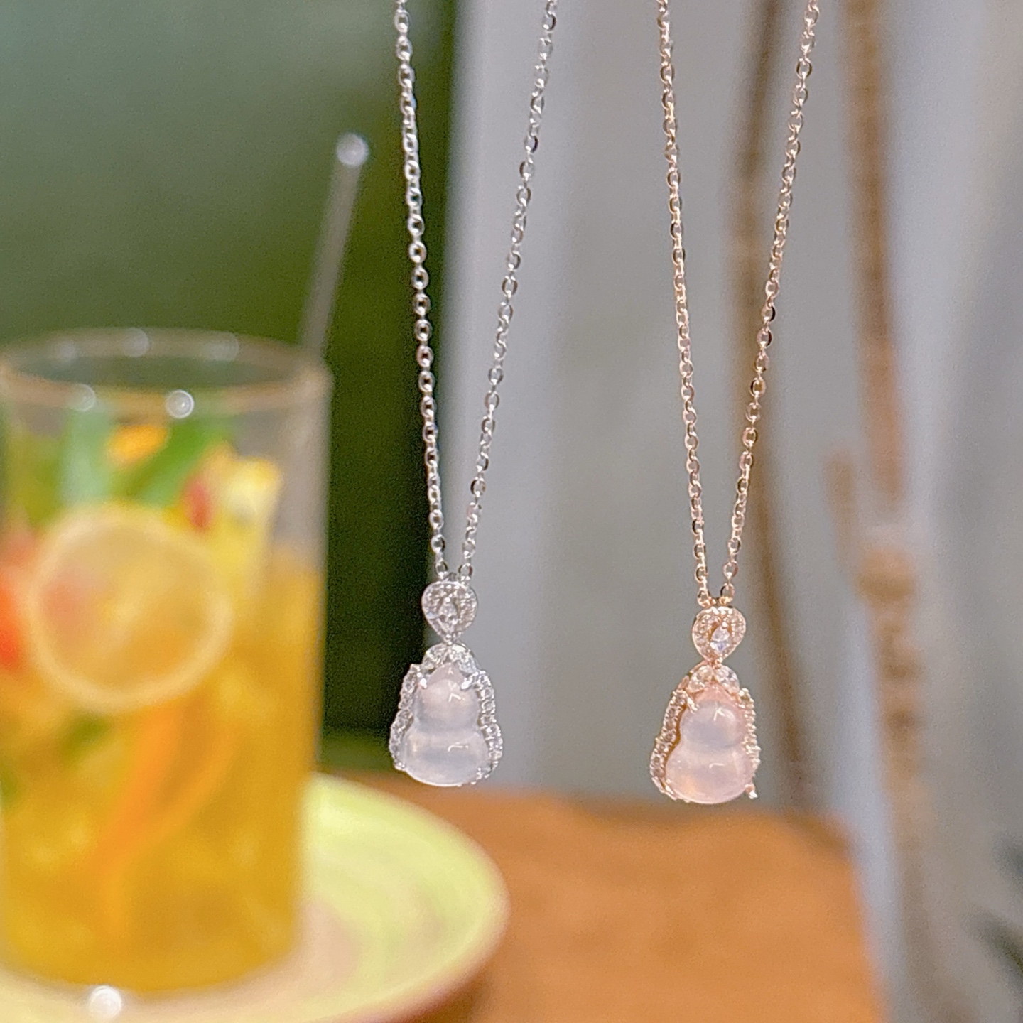 High Polish Silver Necklace Unique Spring Festival Silver