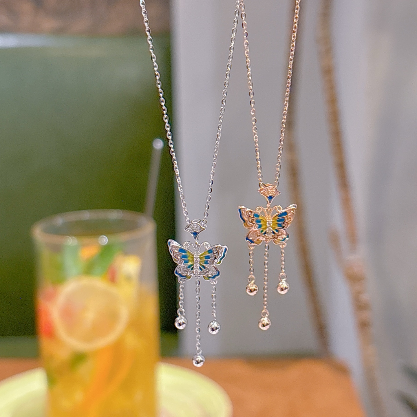 Nickel Free Silver Necklace Ultra Minimal Office Silver