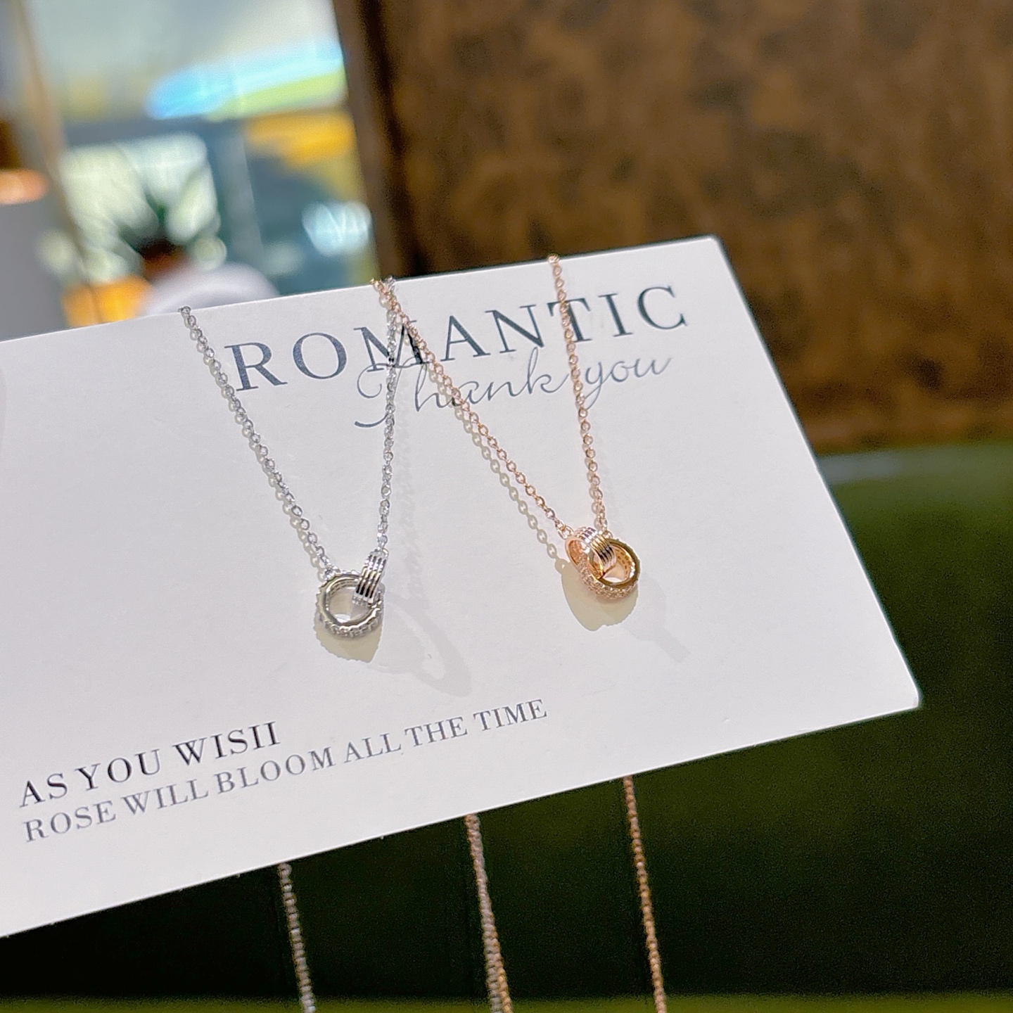 S925 Sterling Silver Necklace Premium Mother's Day Silver