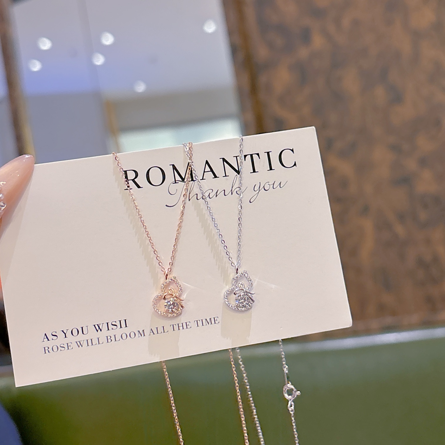 High Polish Silver Necklace Ultra Minimal Travel Silver