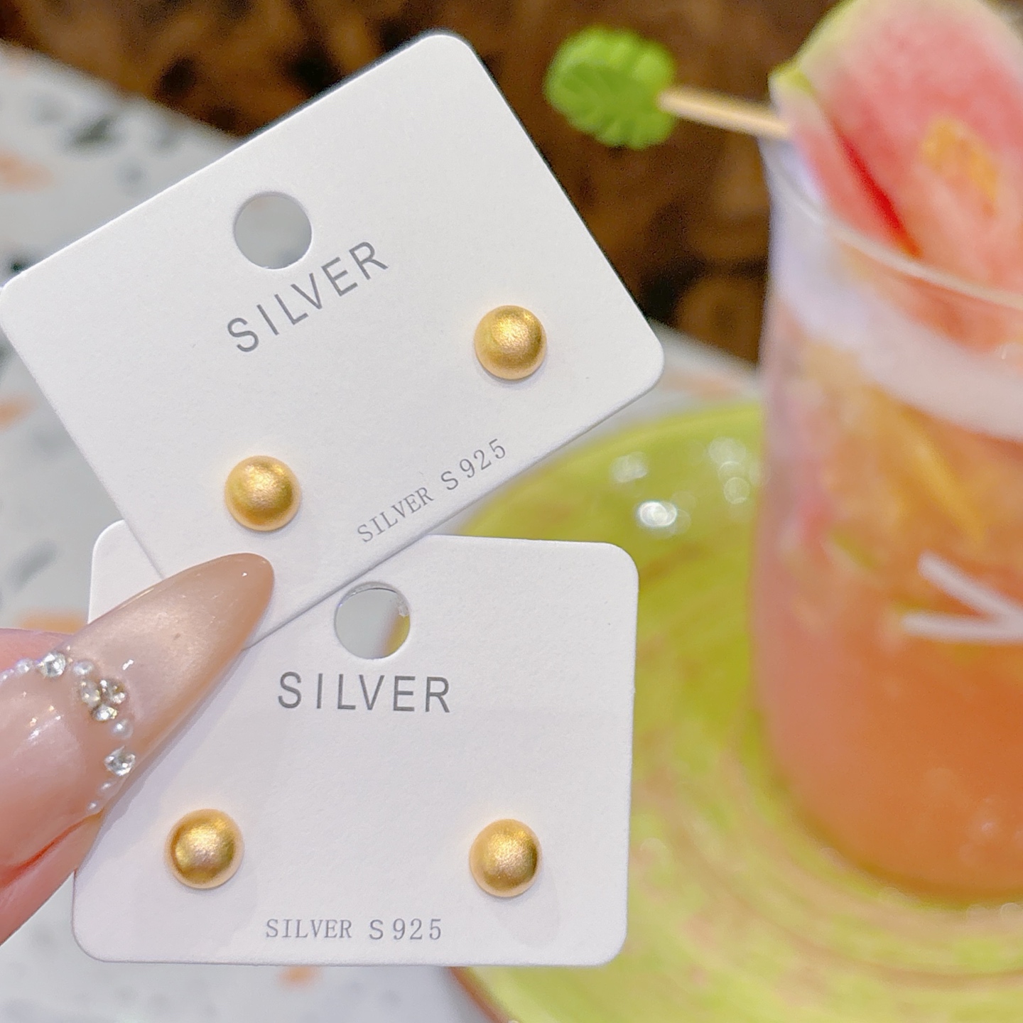 Low Allergy Silver Earrings Intellectual Self-love Silver