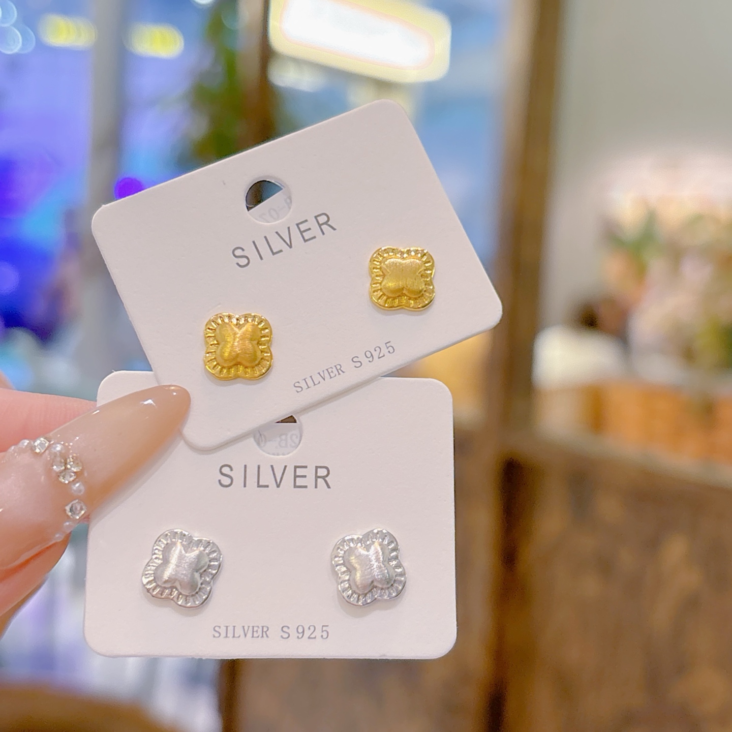 925 Silver Earrings Minimalist Graduation Silver