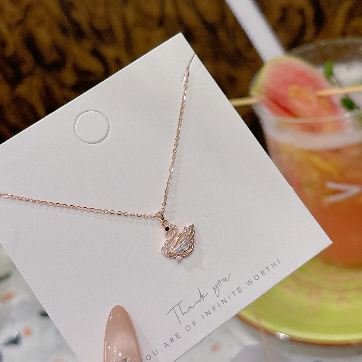 Low Allergy Silver Necklace Fashion Valentine's Day Silver