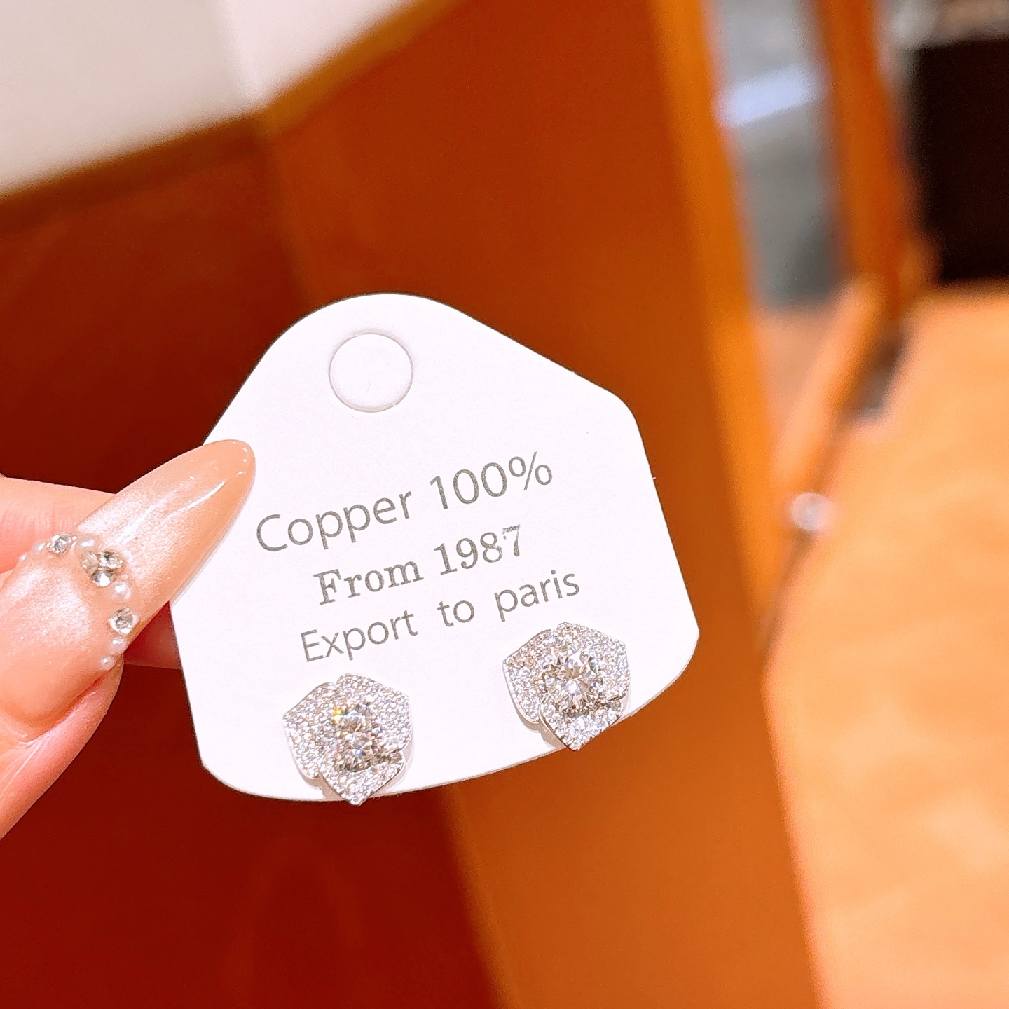 Solid Silver Moissanite Ear Cuffs Dainty Wedding Registration Gold