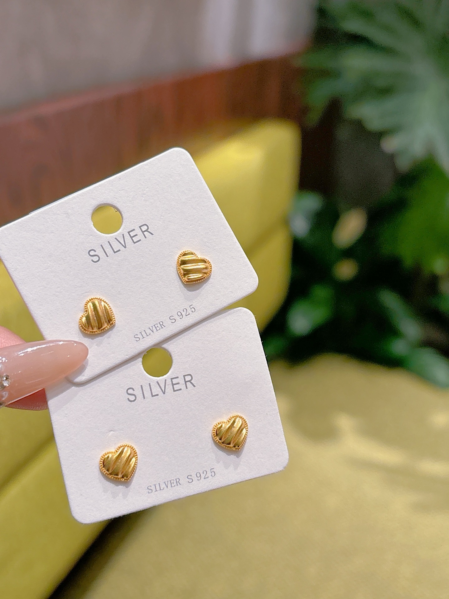 High Polish Silver Earrings Soft Christmas Silver