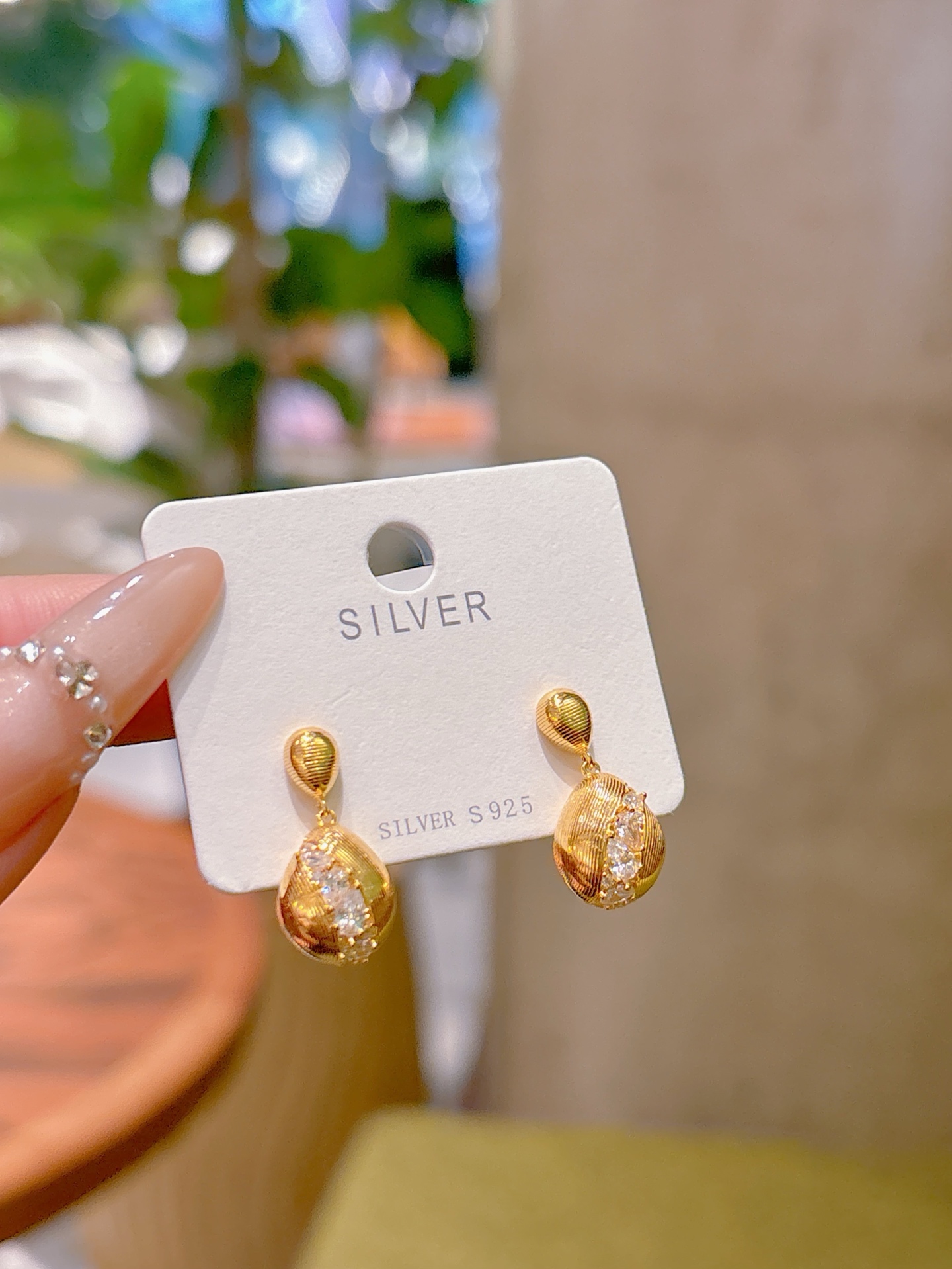 Nickel Free Silver Earrings Sweet & Cool Wedding Registration Silver