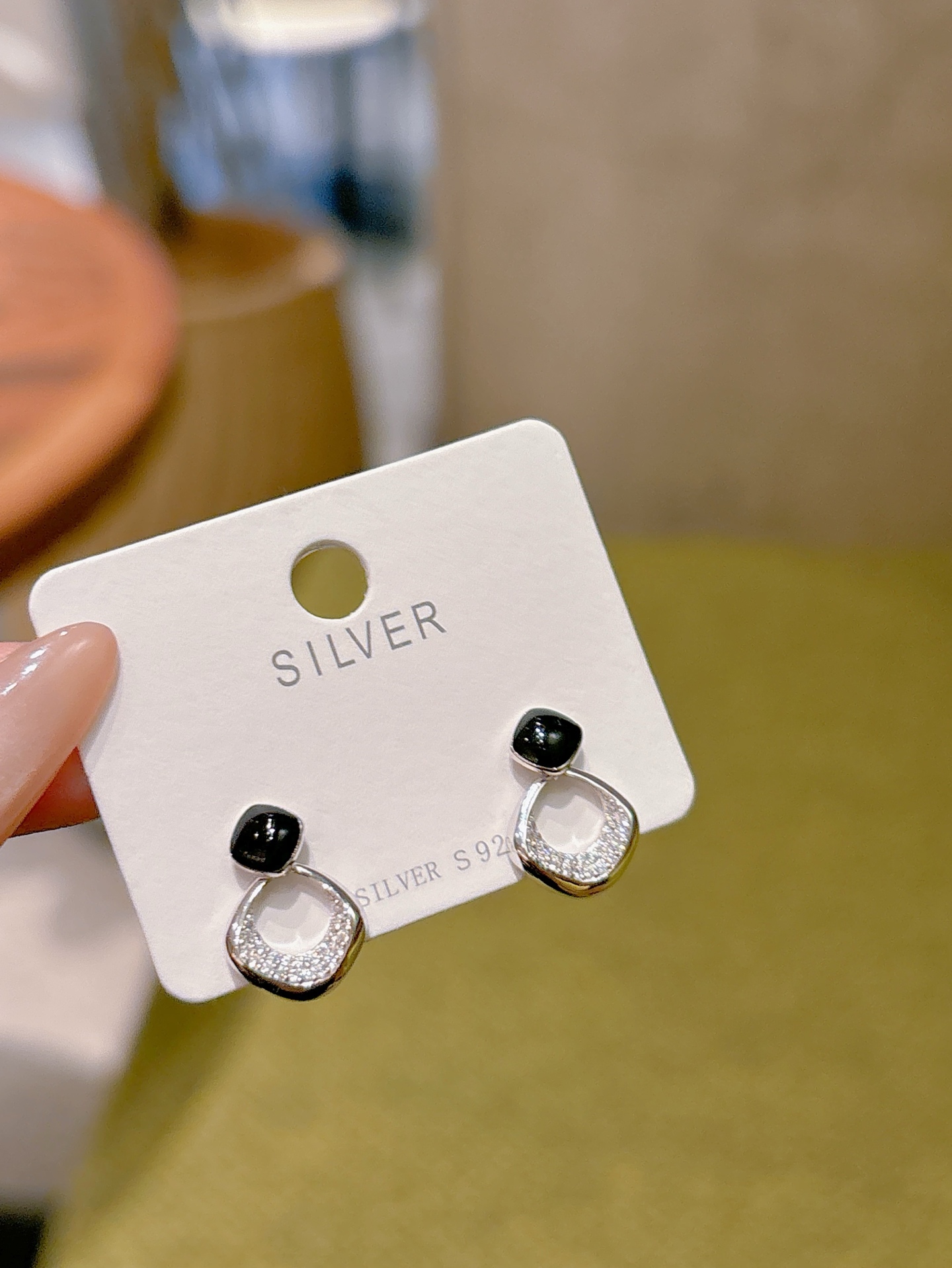 High Polish Silver Earrings Precision Wedding Silver