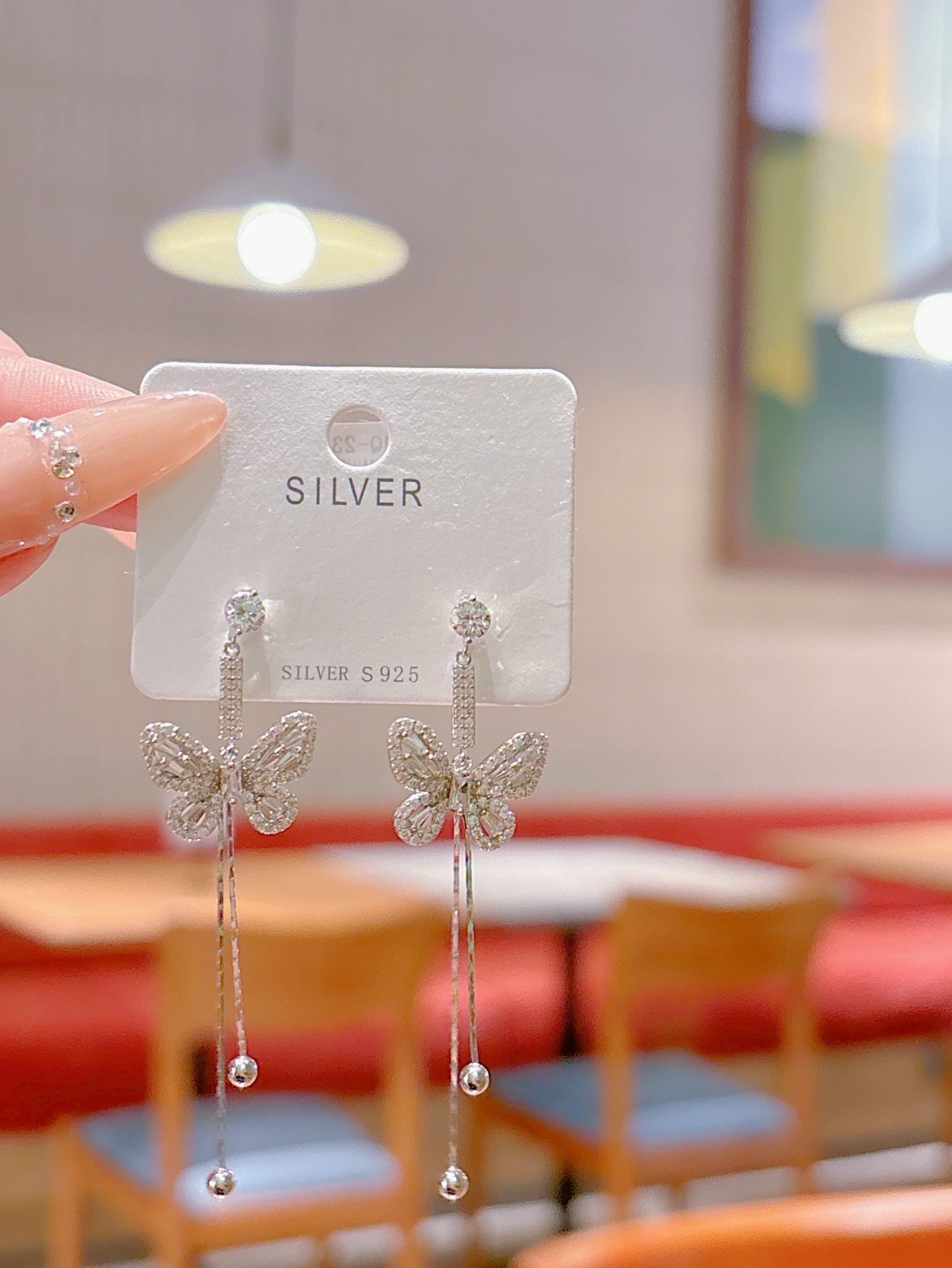 Hypoallergenic Silver Earrings Precision New Year Silver