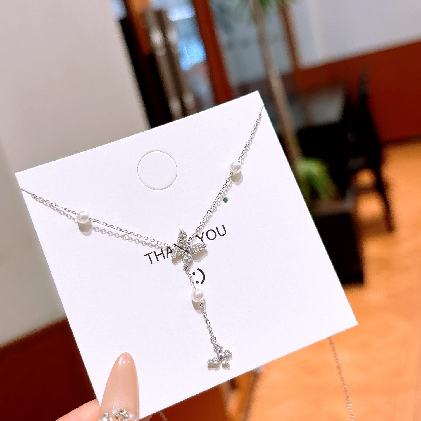 Solid Silver Necklace Minimalist Workplace Gold